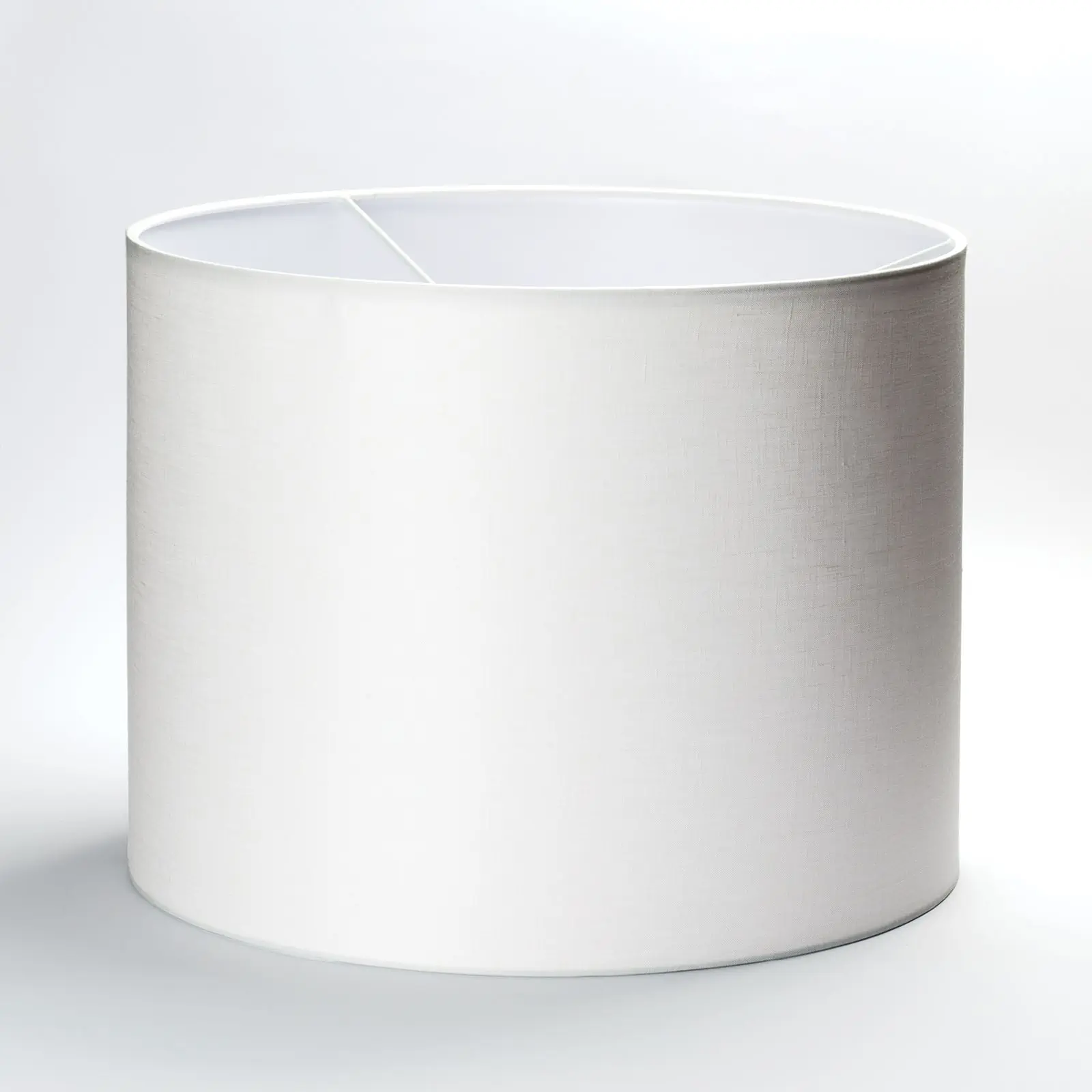 Tekstilni abažur 7-621, Ø 390 mm, beli