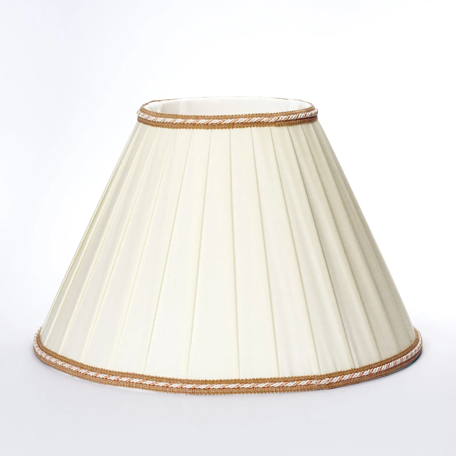 Tekstilni abažur TONIA 12-1101, Ø 350 mm, krem