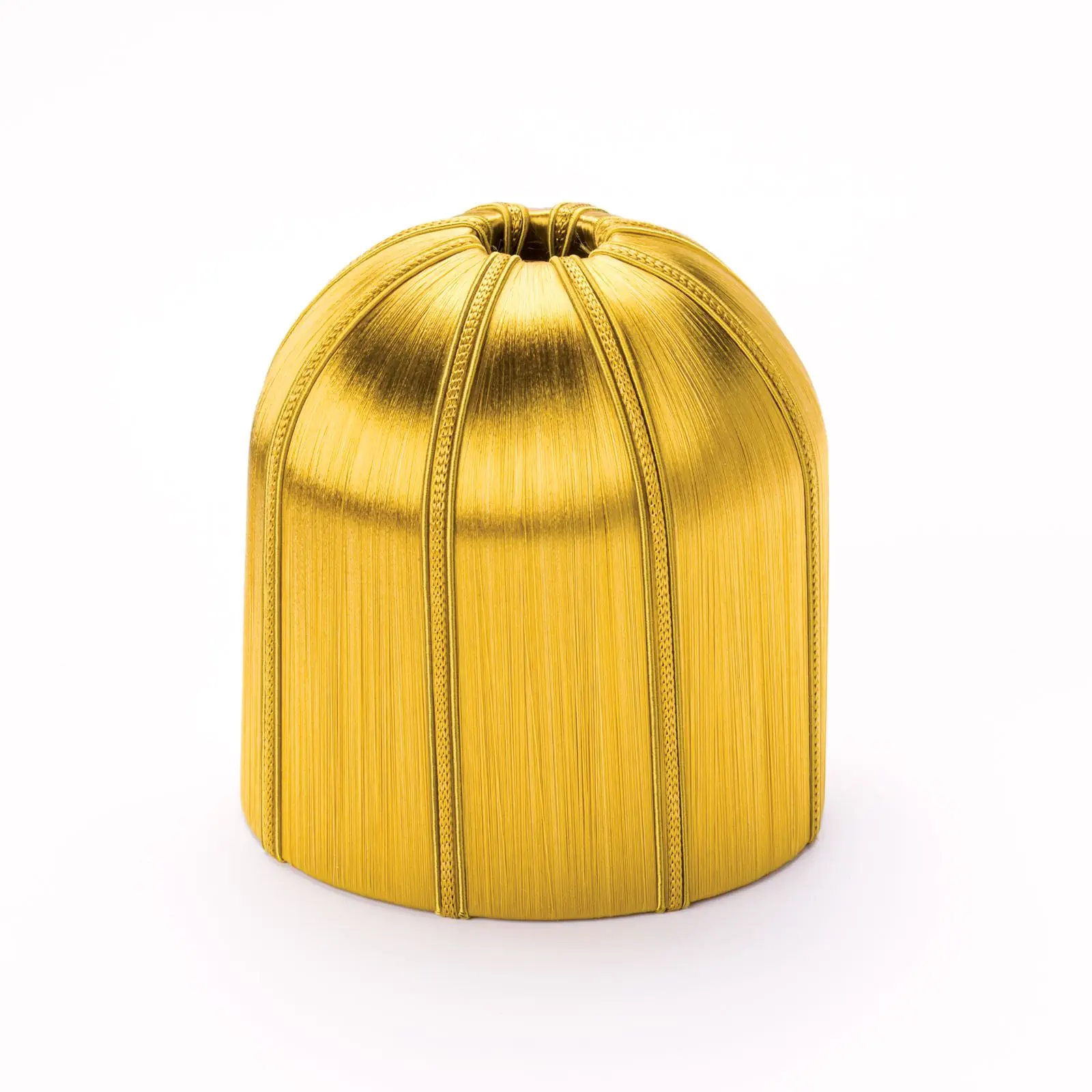 Rozeta, svila, Ø 90 mm, zlatna