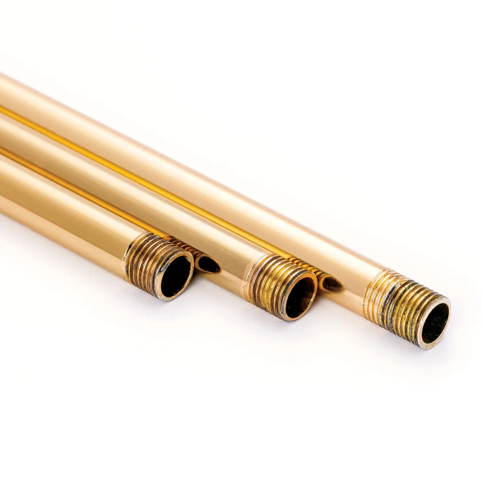 Cevna šipka, navoj M10x1, 50 cm, zlatno