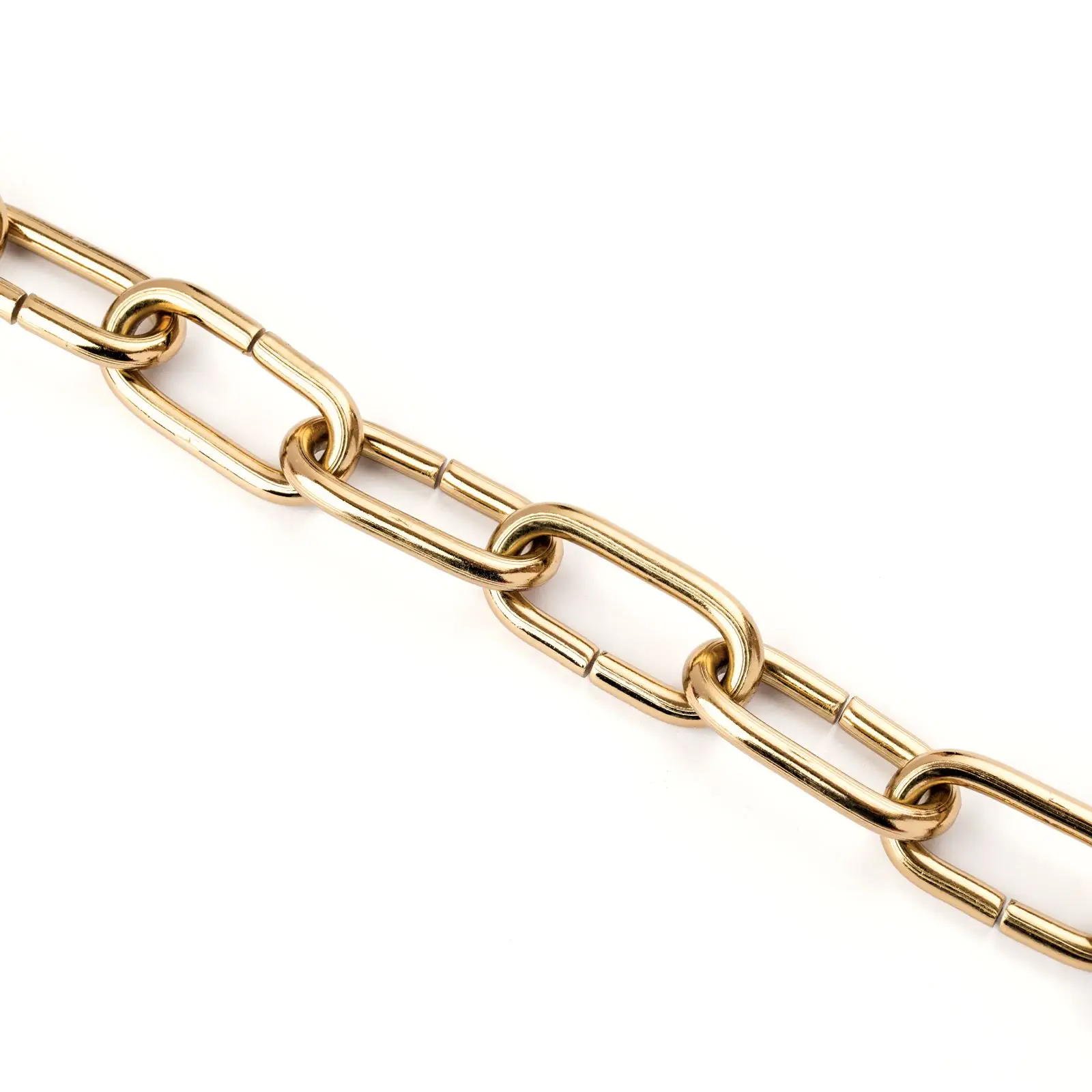 Lanac za lampu, 60x49x6 mm, 1 m, zlatni