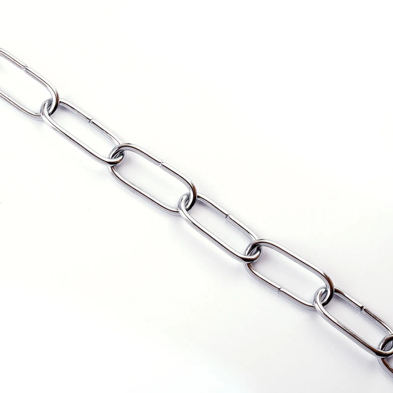 Lanac za lampu, 40x17x2,7 mm, 1 m, hrom