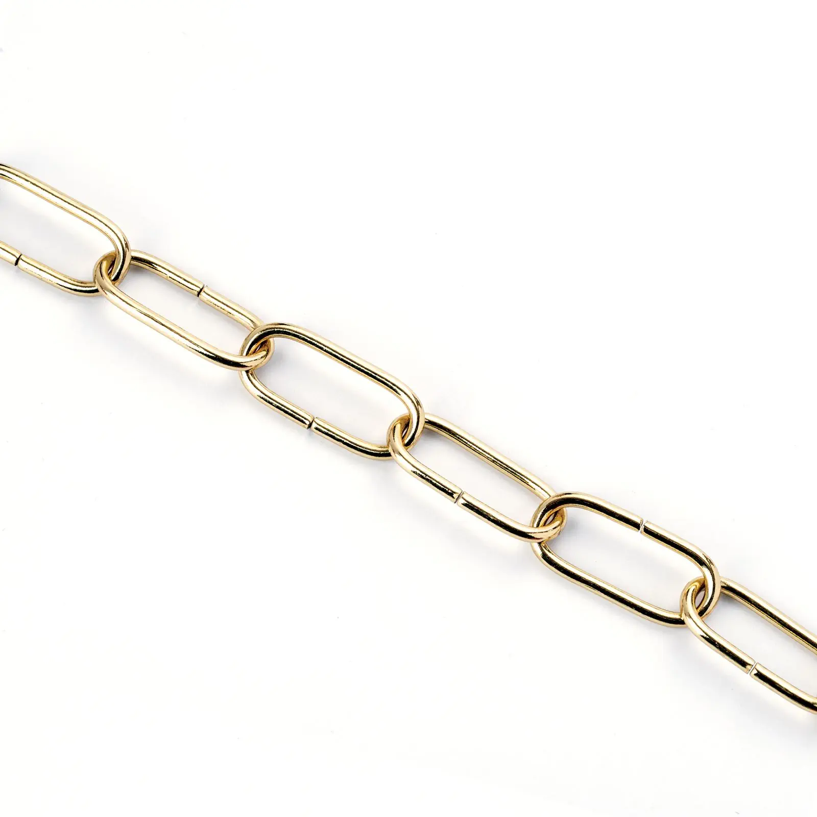 Lanac za lampu, 47x20x4 mm, 1 m, mesing