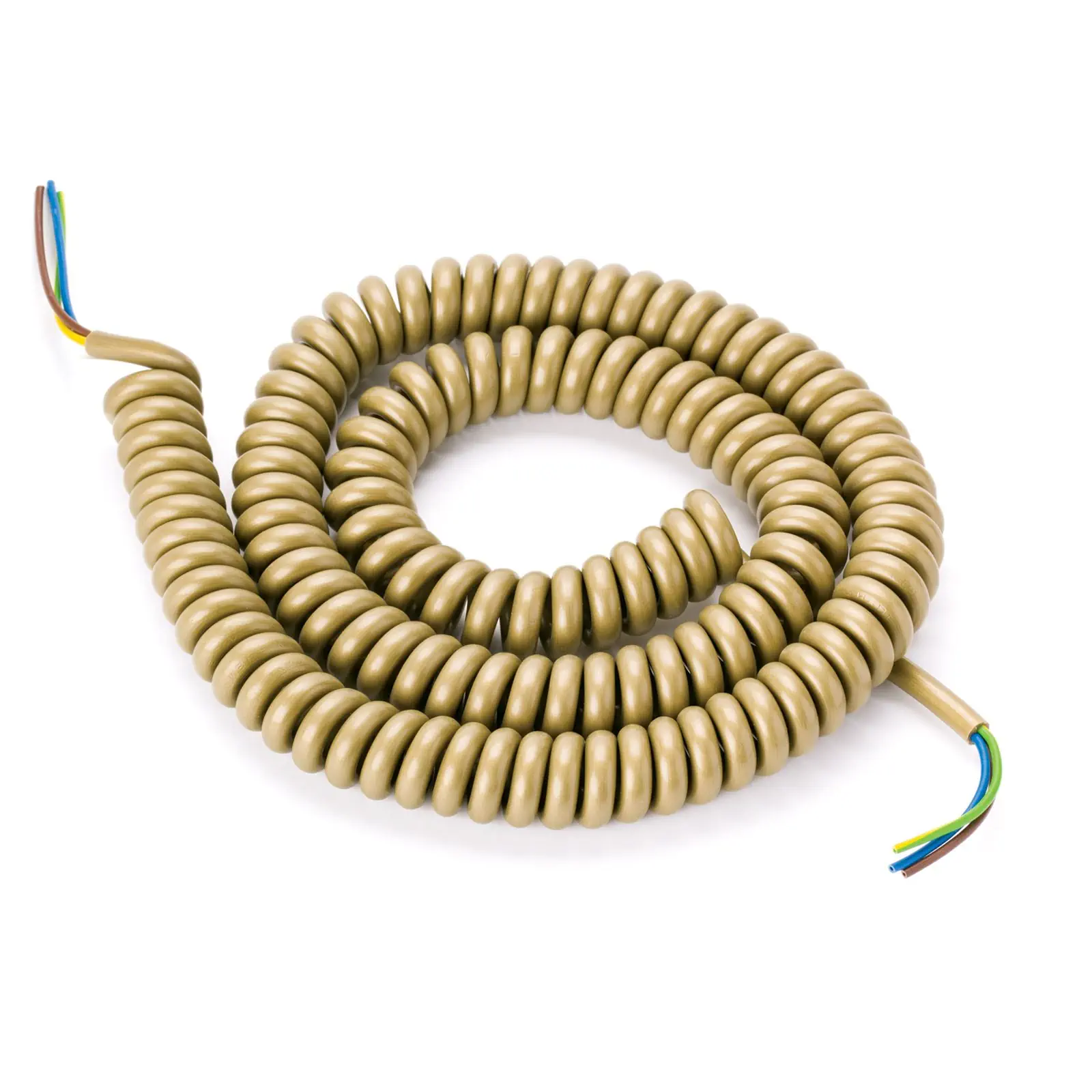 Spiralni kabl, 3x0,75mm, zlatni