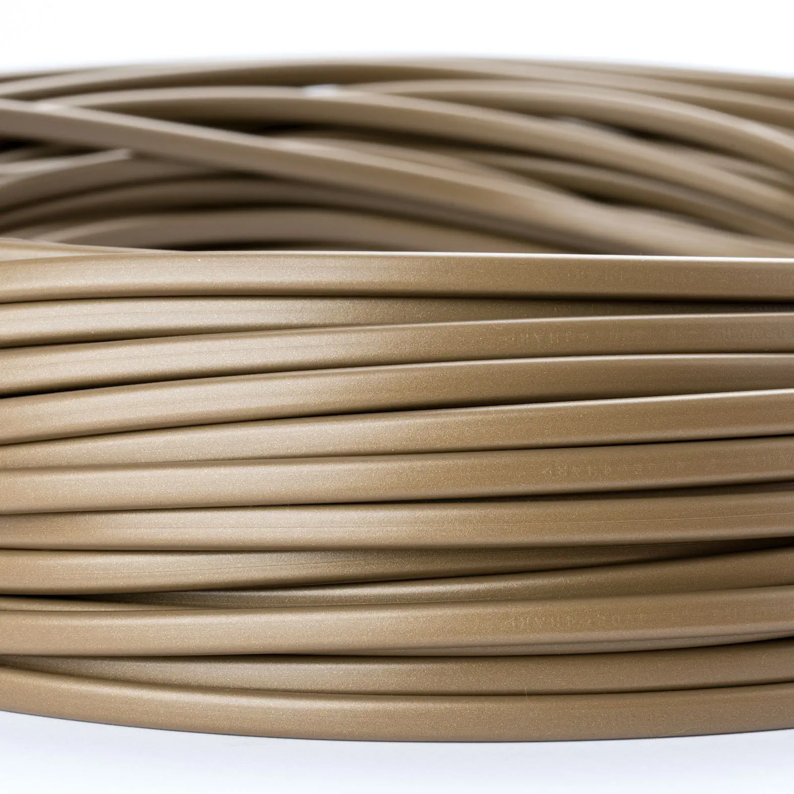 PVC kabl, 2×0,75 mm², 1 m, pljosnati, zlatni