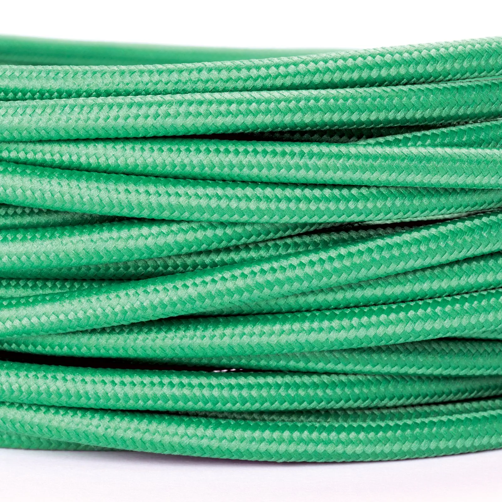 Tekstilni kabl, 3×0,75 mm², 1 m, zeleni