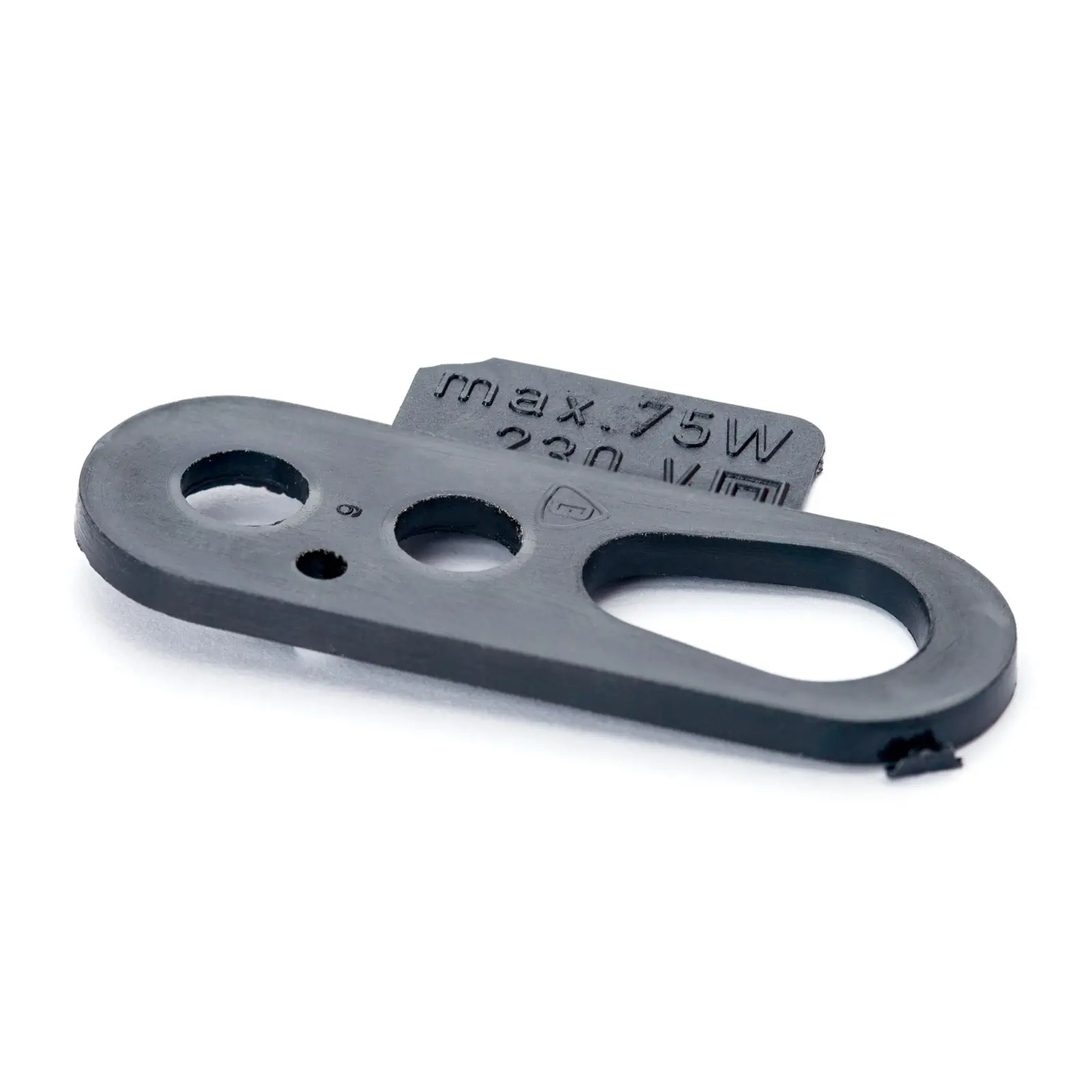 Kablovski nosač 6230, PVC, crni