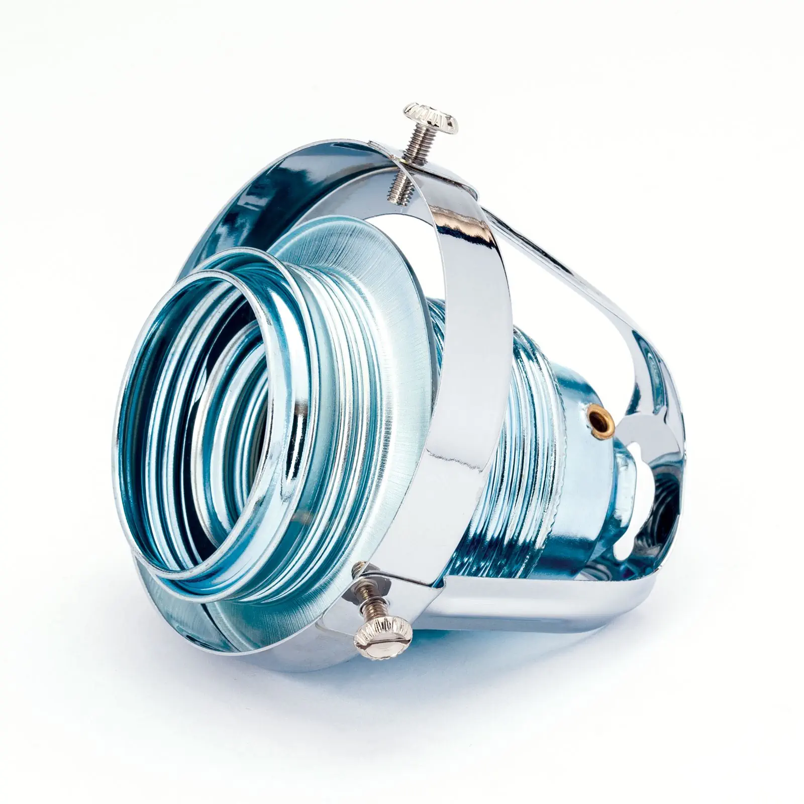 Obloga 1410 sa grlom za lampu, hrom