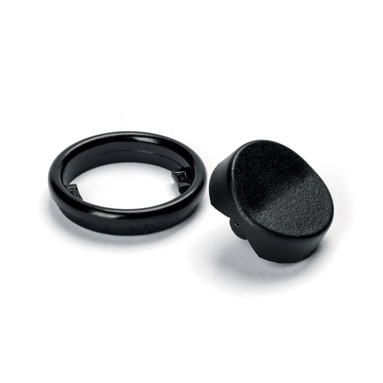 Okrugli klackalica prekidač, crni, Ø 16mm