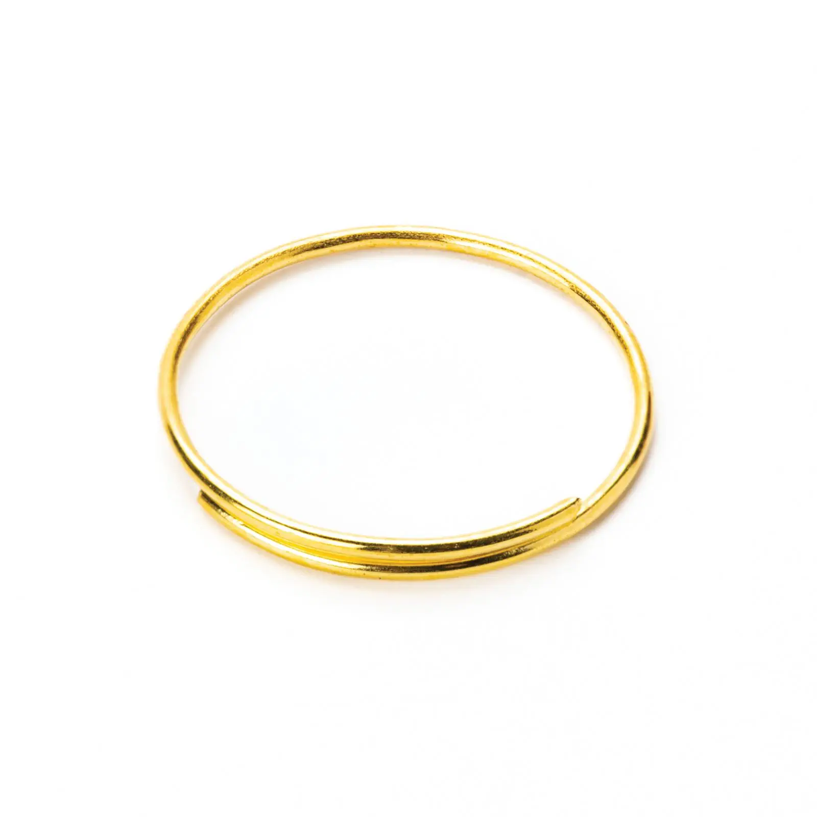 Prsten za kristal lustera 09/11 u C obliku, veliki, zlato