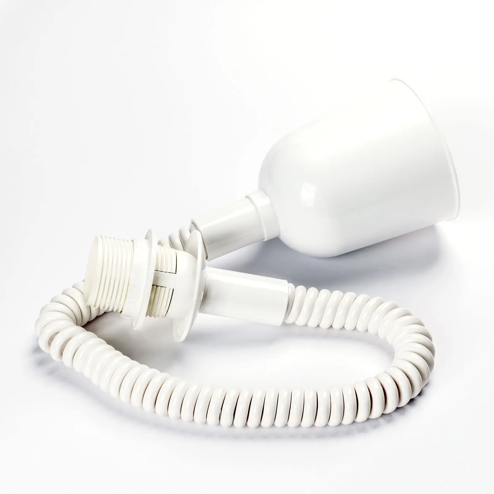 Lampa sa povlačnim kablom, 40–180 cm, bela