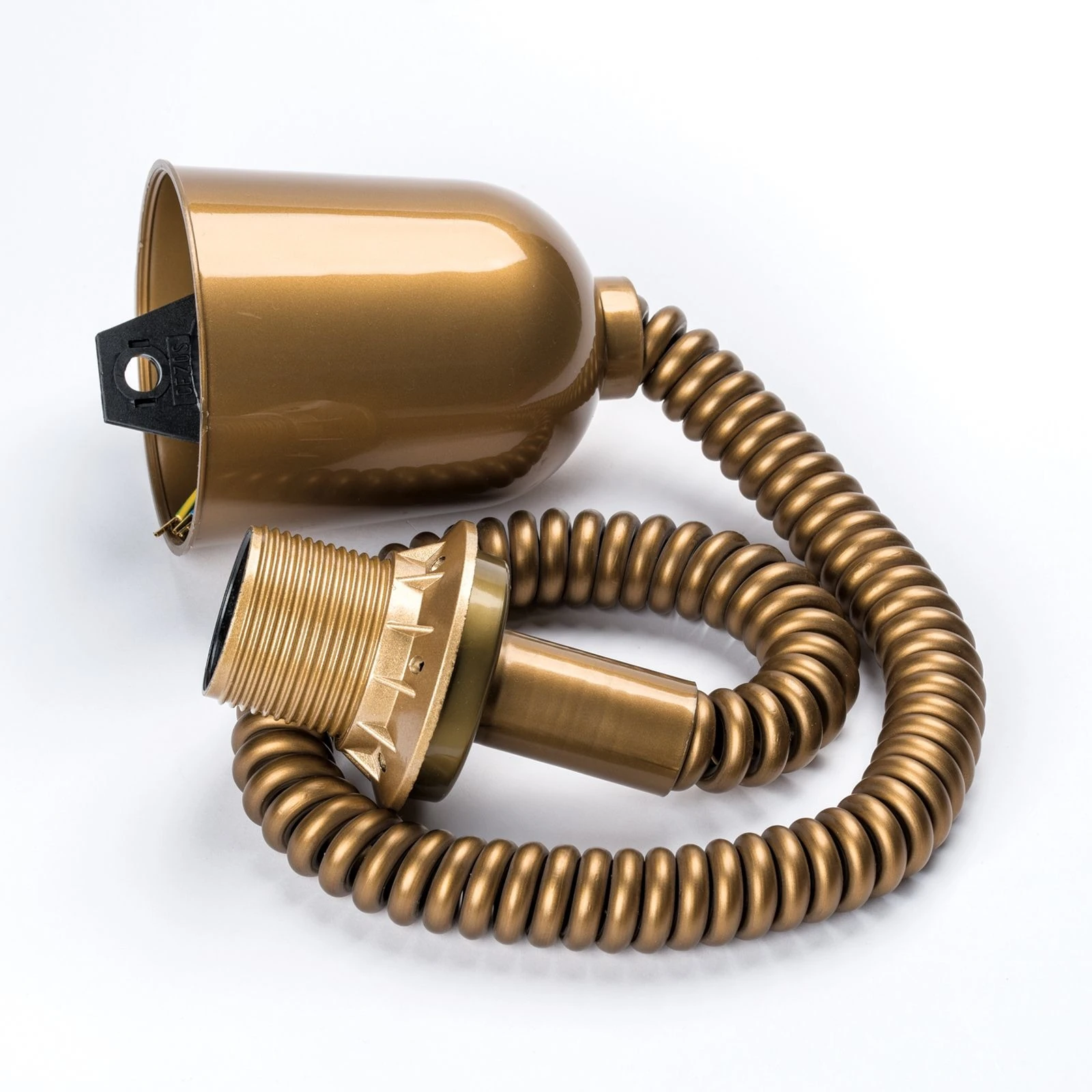 Lampa sa povlačnim kablom, 40–180 cm, zlatna