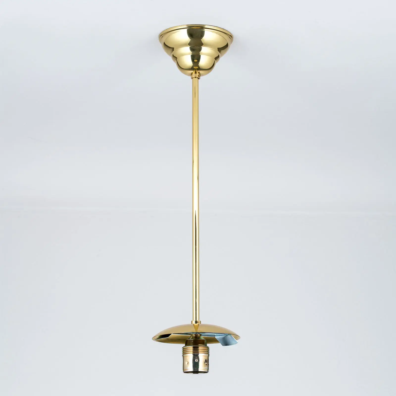 Vešanje za viseće staklo sa otvorom 8 cm, 40 cm, mesing