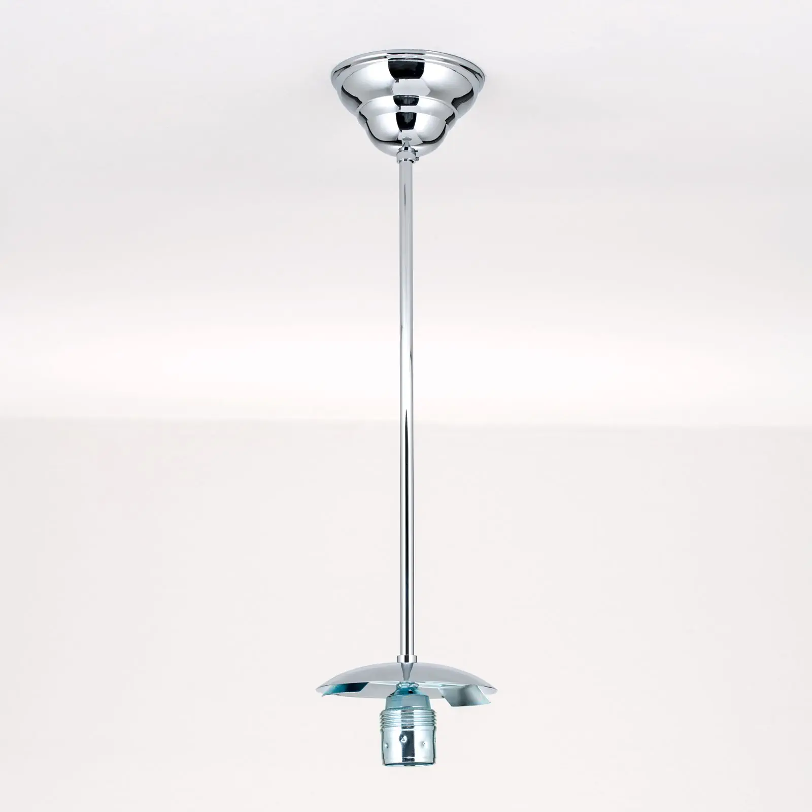 Vešanje za viseće staklo sa otvorom 12 cm, 40 cm, hrom