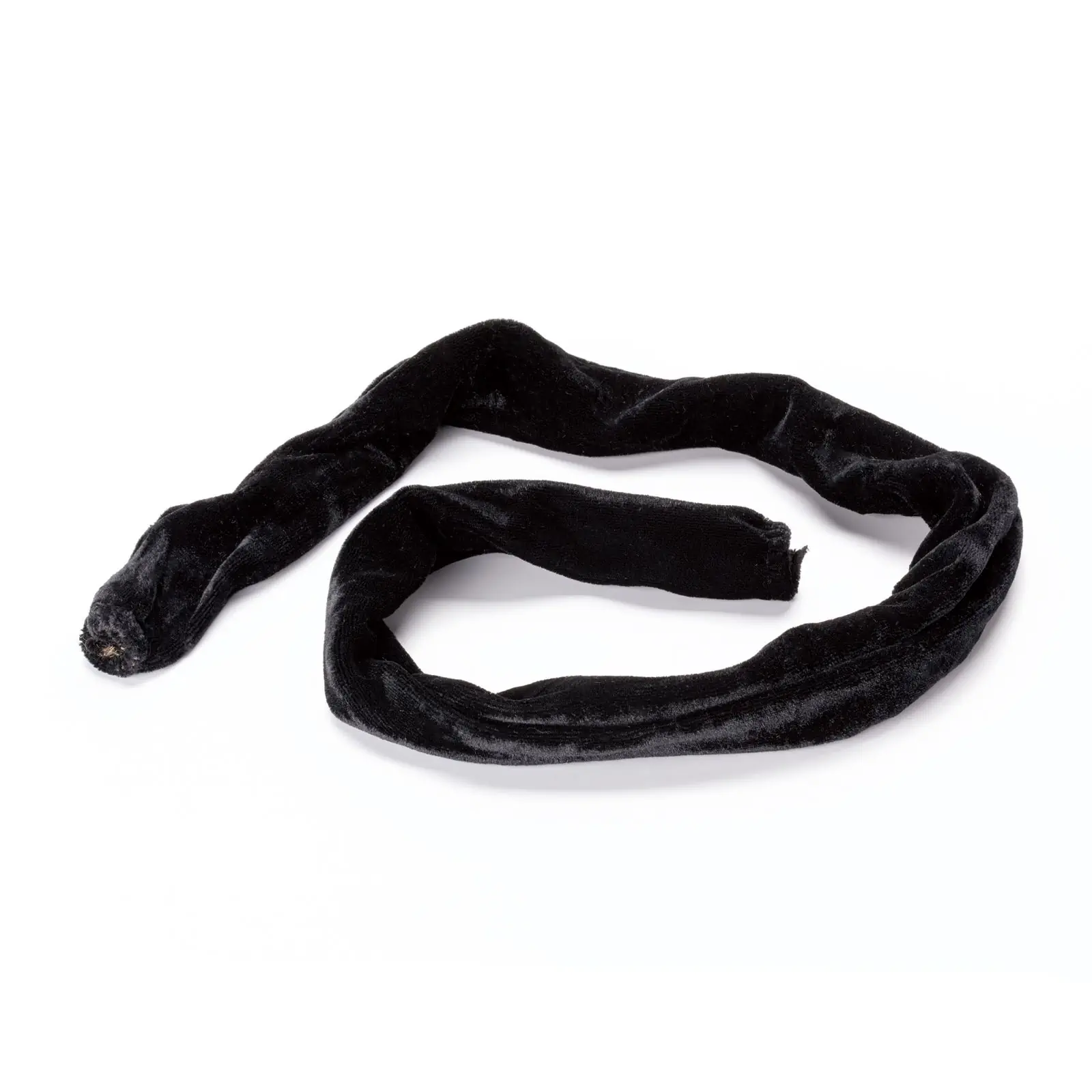 Viseća dekoracija od somota, 80 cm, crna