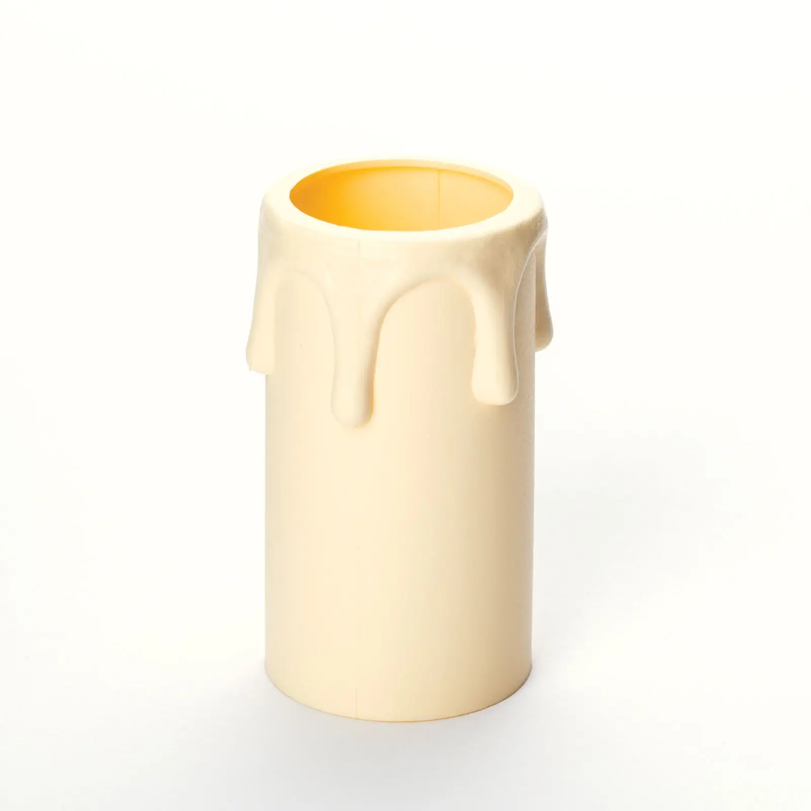 Držač sijalice sa kapljicom, E14, 55 mm, krem