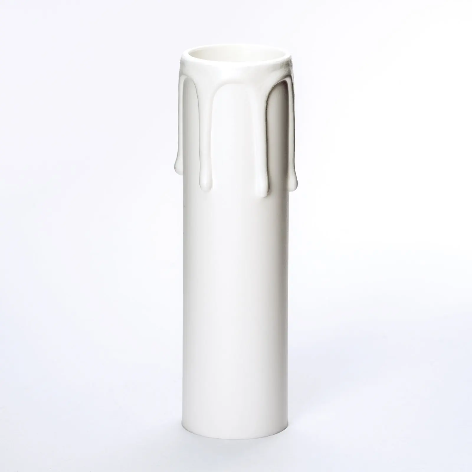 Držač sijalice sa kapljicom, E14, 105 mm, beli