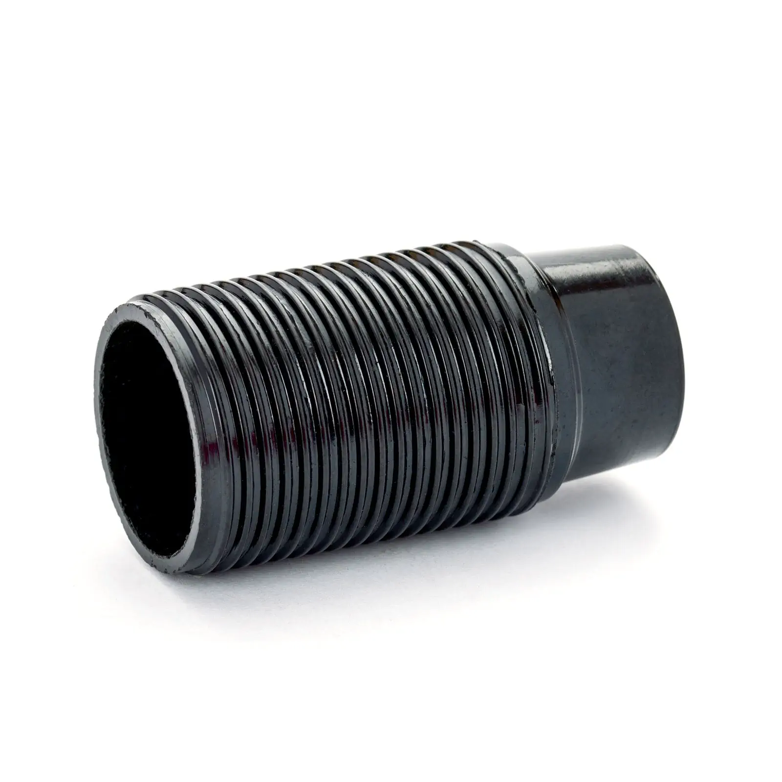 Grlo za sijalicu E14, navoj M10x1, 54 mm, crno