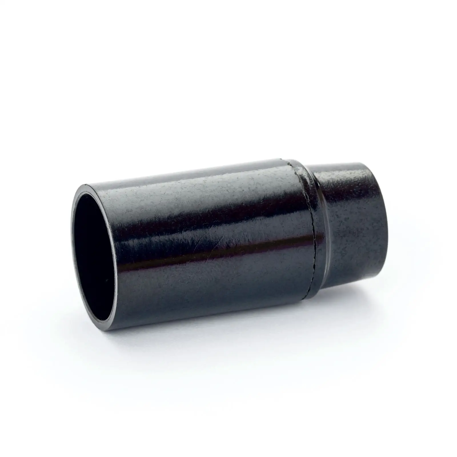 Grlo za sijalicu E14, navoj M10x1, 54 mm, crno