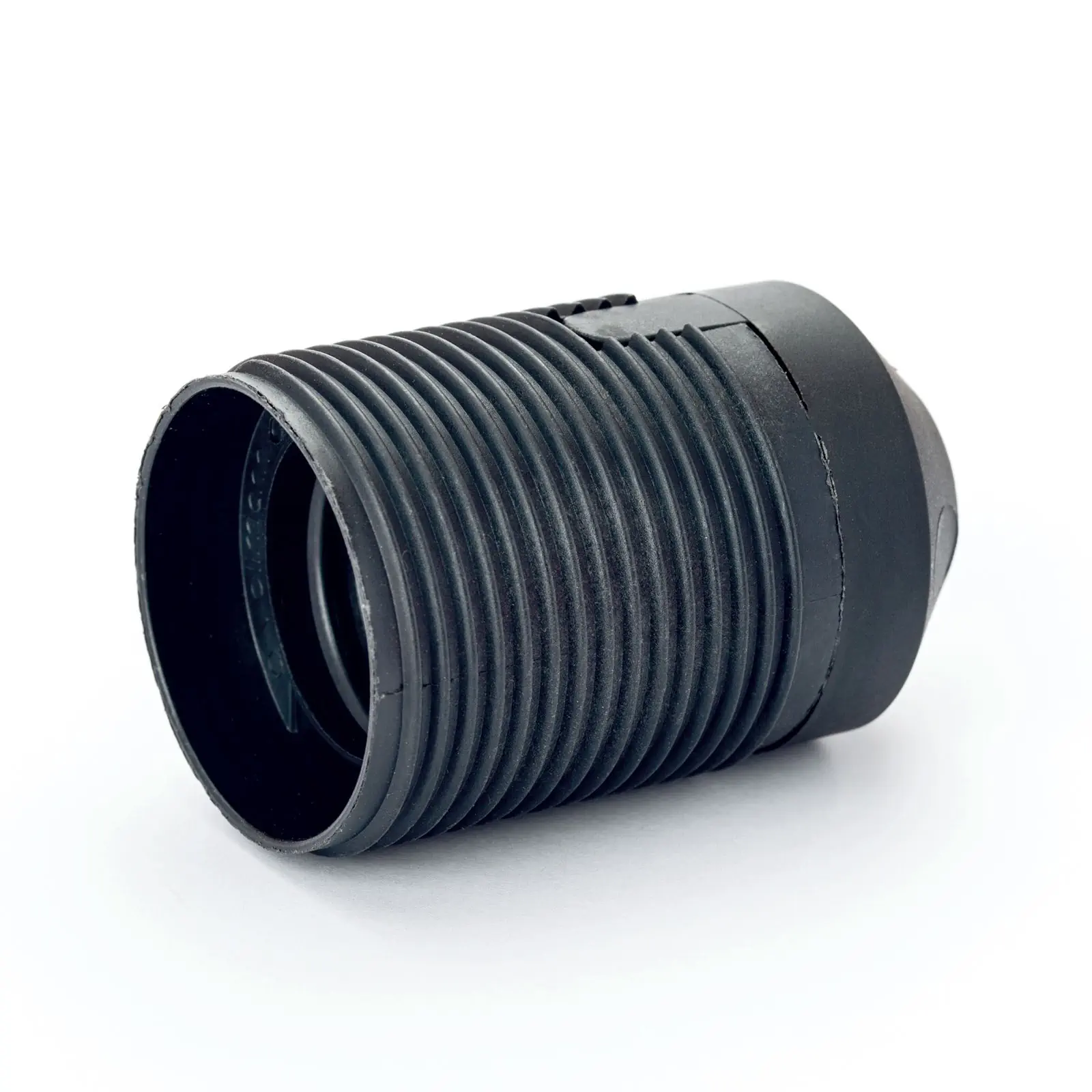 Klik grlo E27, navoj M10x1, 60 mm, crni