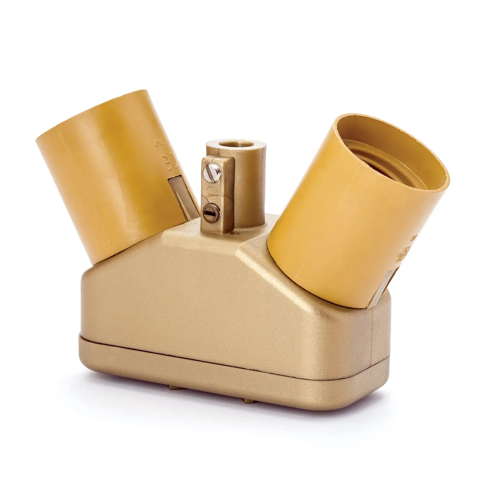 Razdelnik grla sa prekidačem, 2x grlo za sijalicu E27