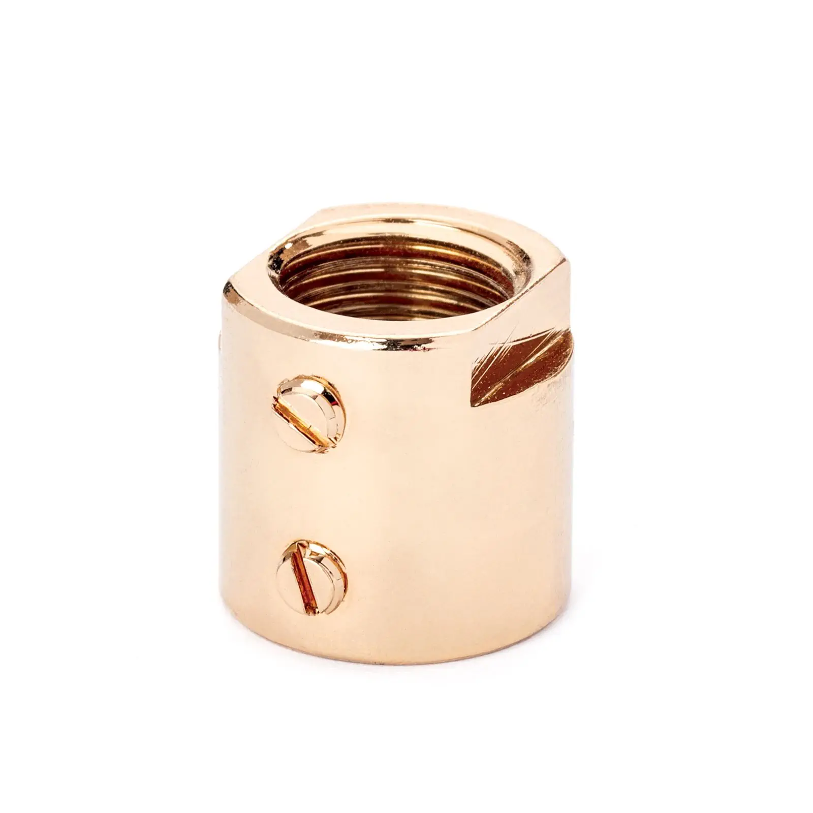 Čaura sa navojem 3/8", zlatna