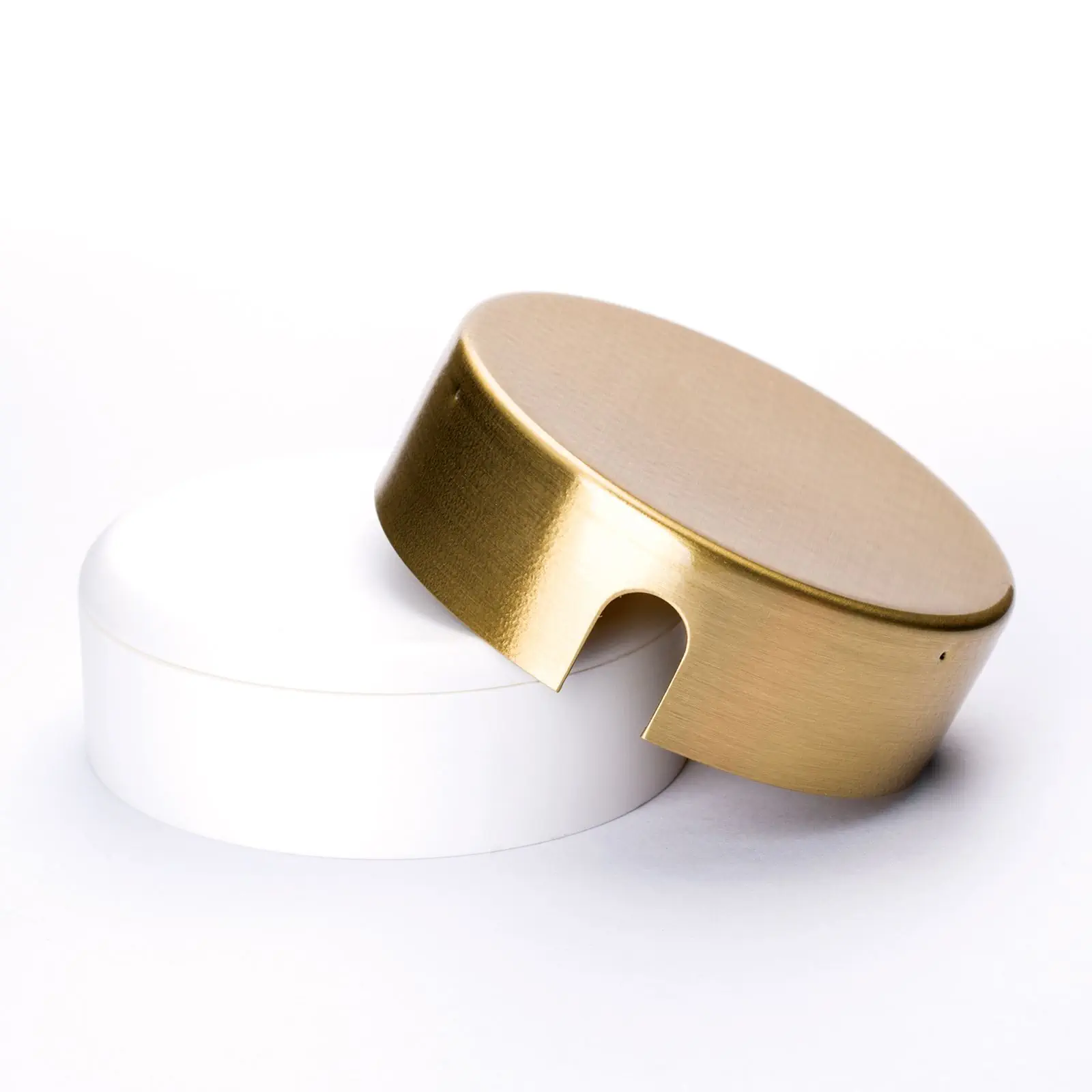 Razvodna kutija, Ø 70 mm, mesing mat