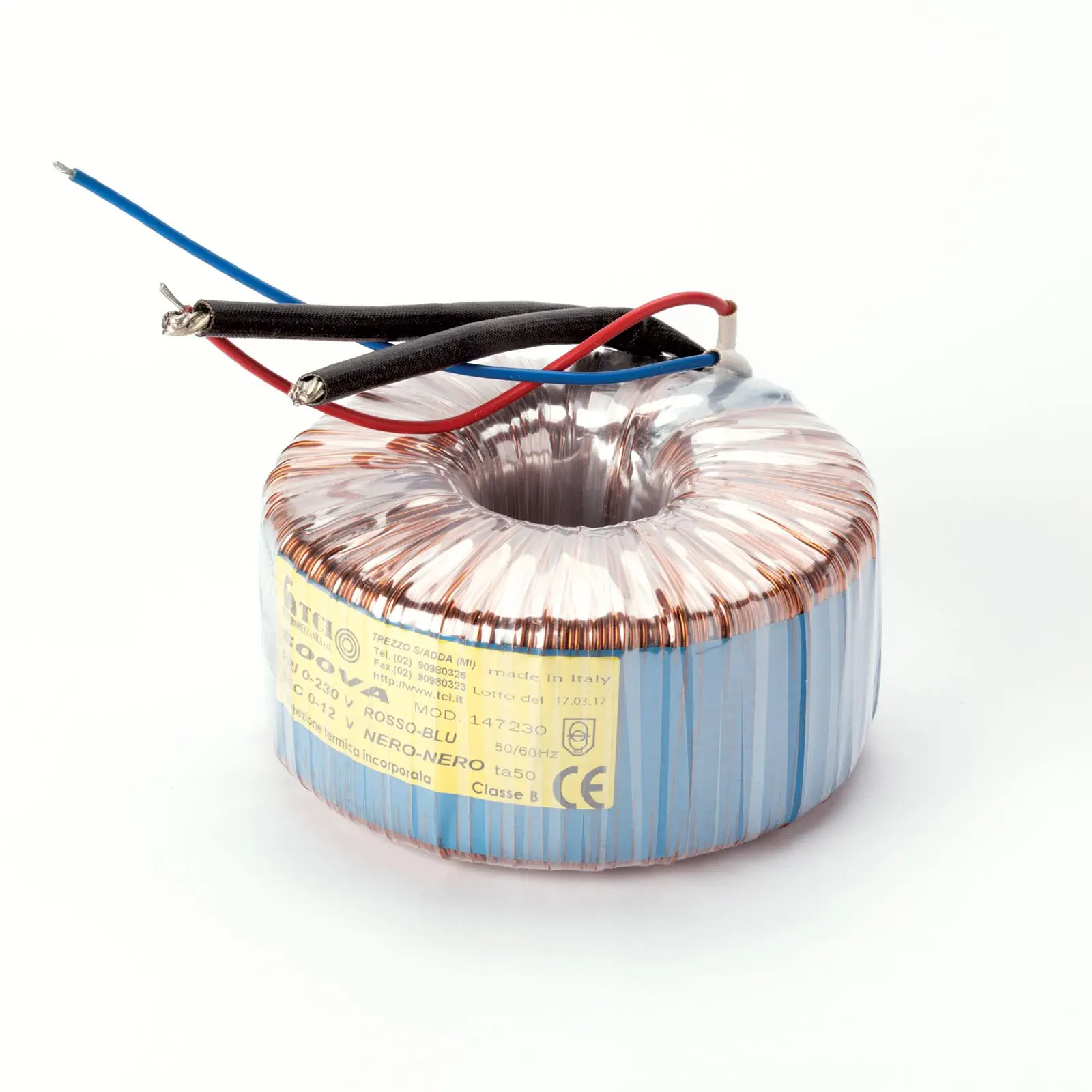 Toroidni transformator 500VA, dimabilan