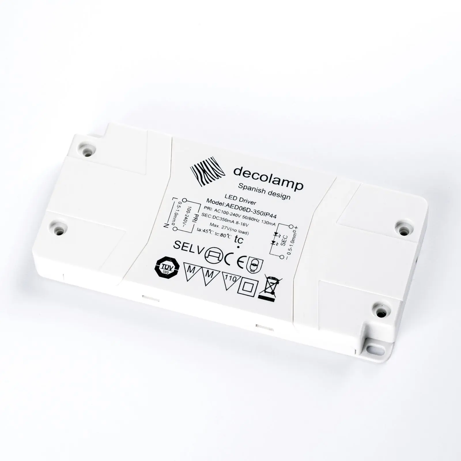 Drajver 6b DECOLAMP AED06-350 IP44, 6 W, nije dimabilan