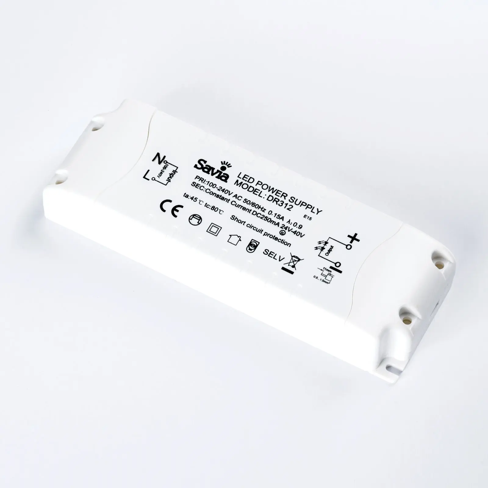 Drajver 12u SAVIA DR312 8–12 W ikonst=250 mA, nije dimabilan