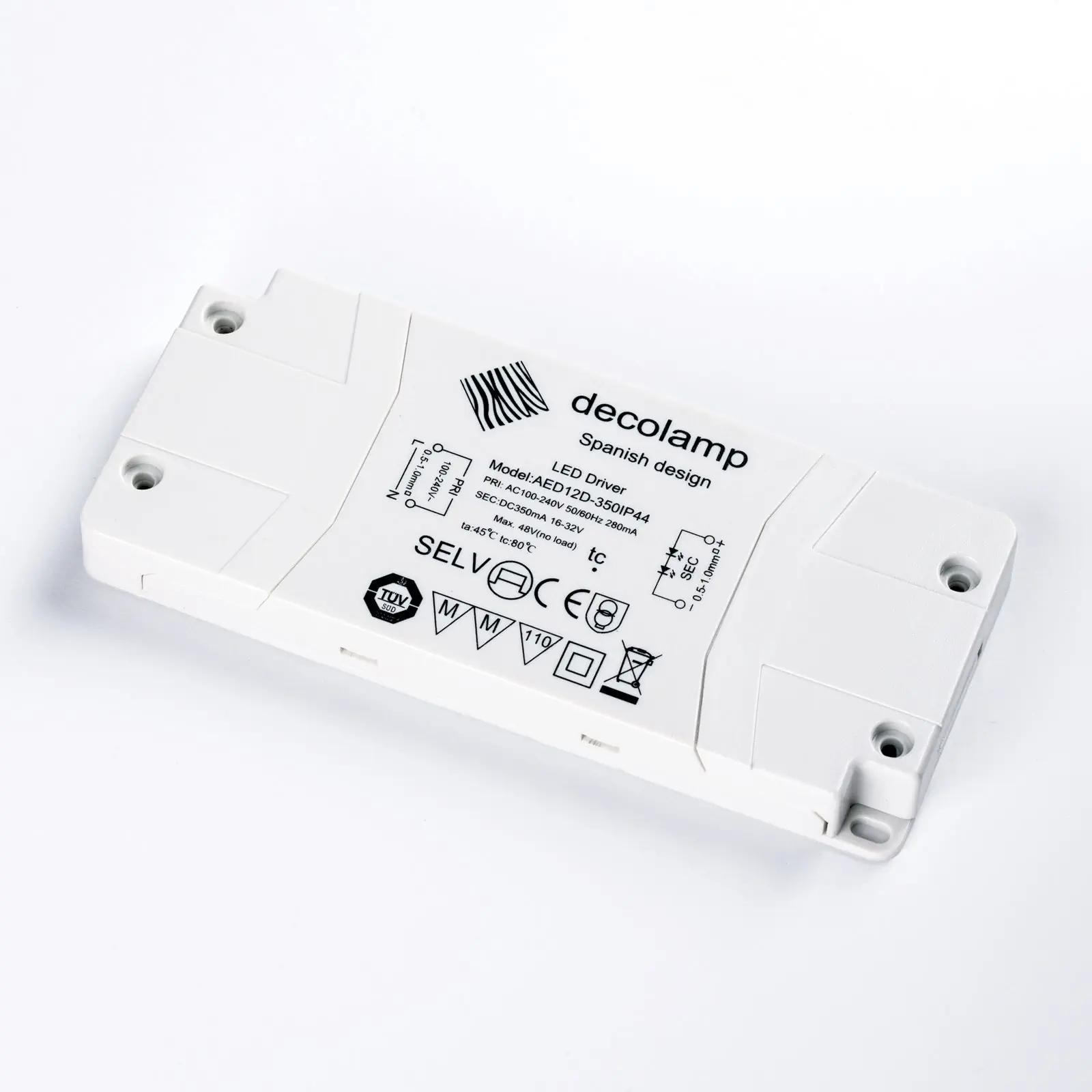 Drajver 12m DECOLAMP AED 12D-350 IP44 12 W, nije dimabilan