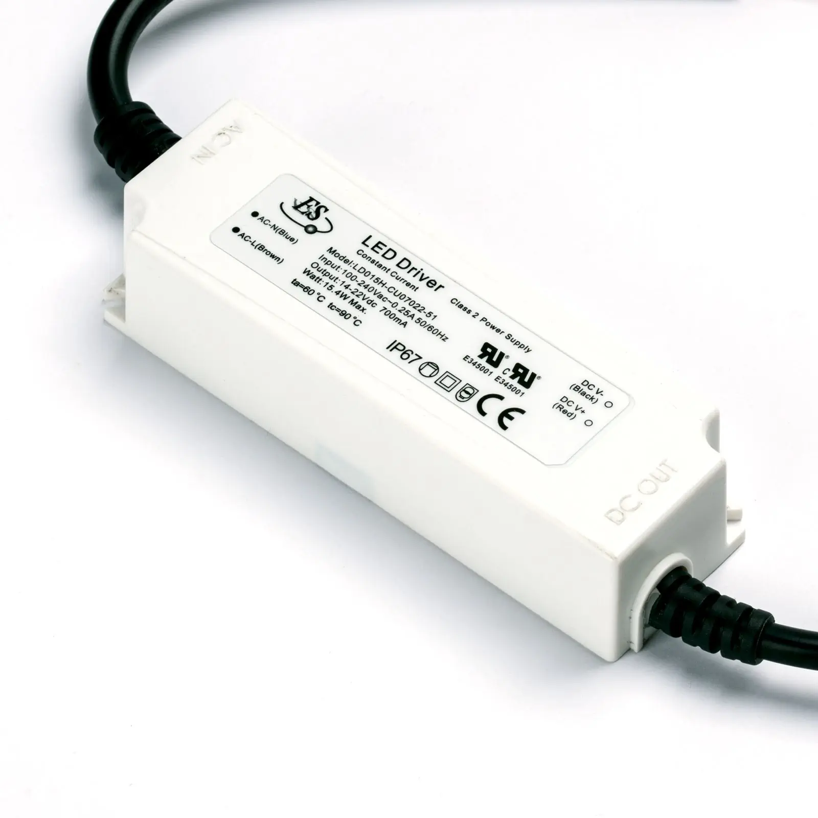 Drajver 15,5a ES LD015H-CU07022-51, 15,4 W, nije dimabilan