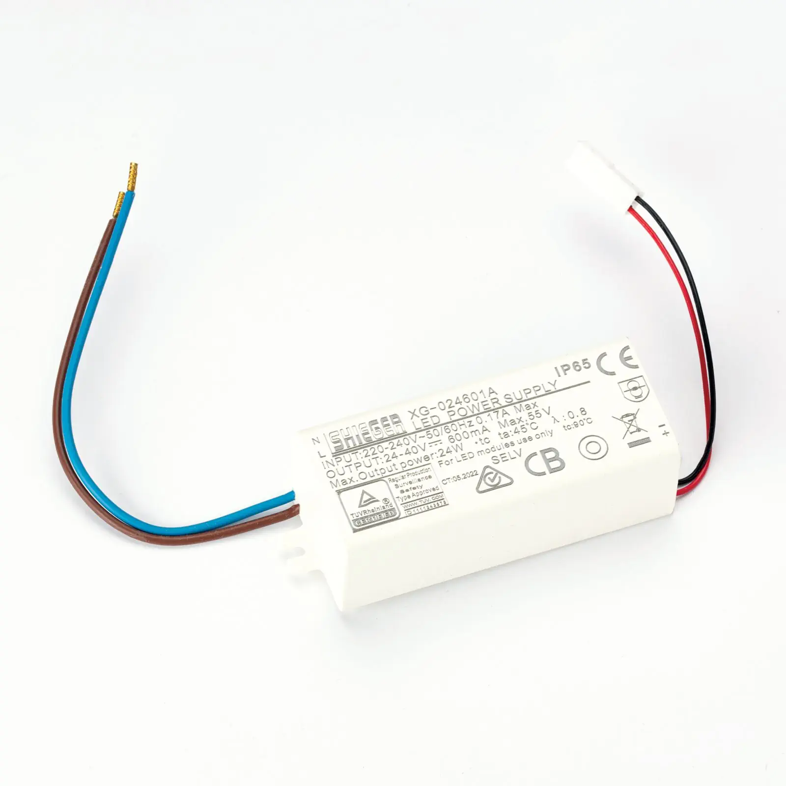 Drajver 24f SHIEGER XG-024601A, 600 mA 24 W, nije dimabilan