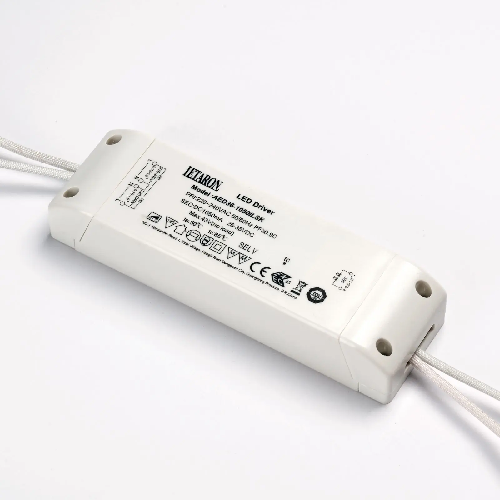 Drajver 40d LETARON AED36-1050ILSK, 1050 mA, nije dimabilan