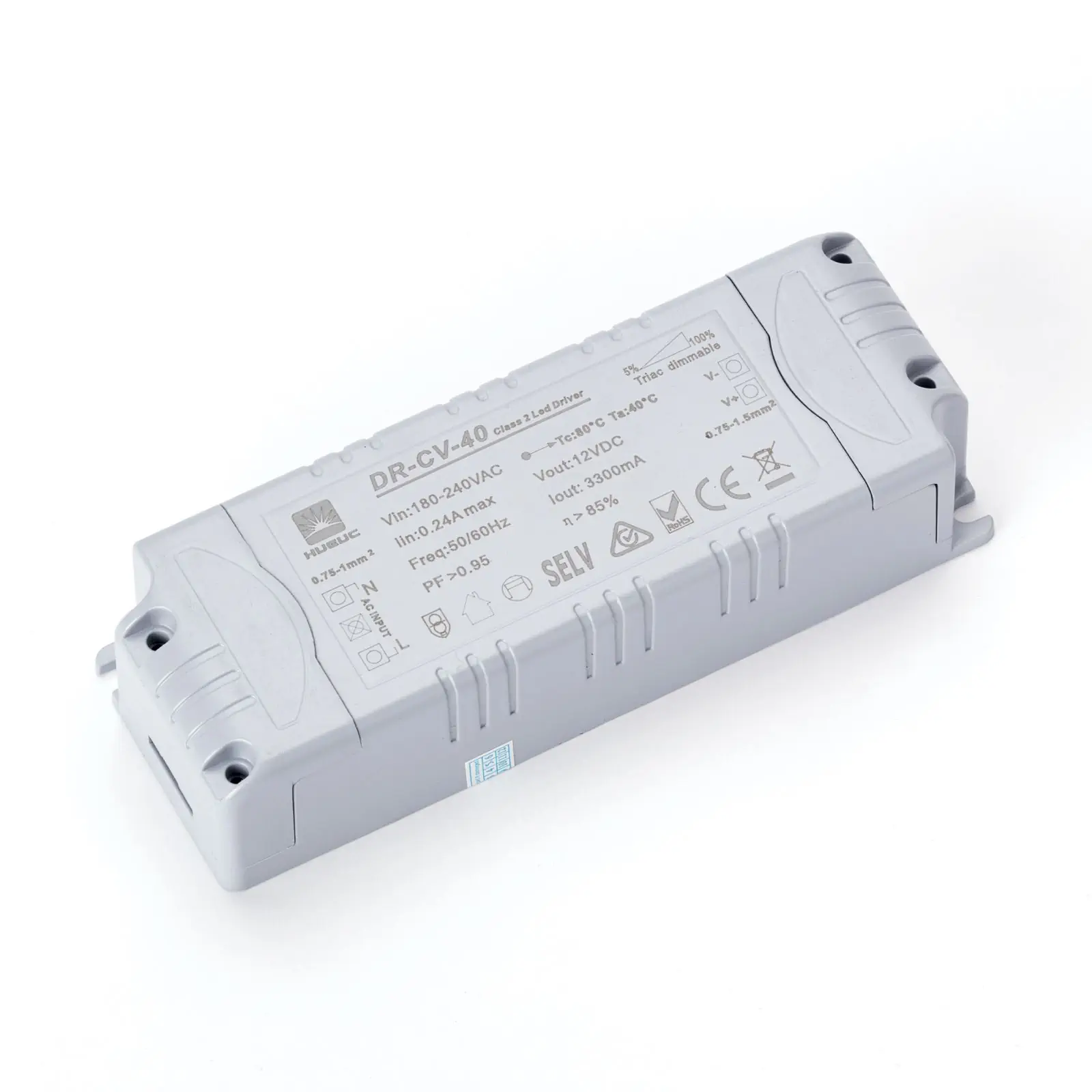 Drajver 40m HUARUI DR-CV-40, 40 W 12 V DC, dimabilan