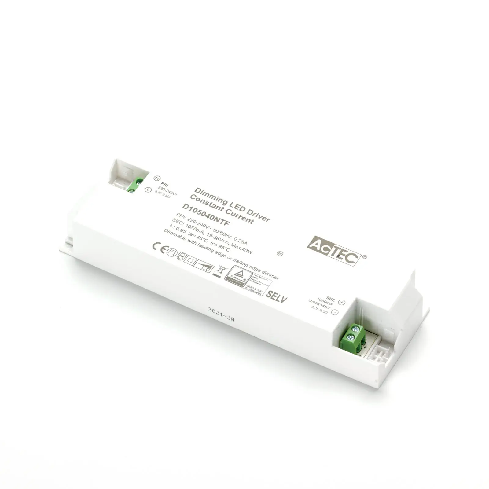 Drajver 40n ACTEC D105040NTF, 40 W 1050 mA, dimabilan