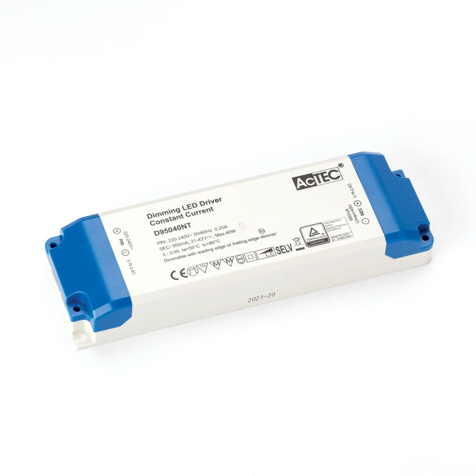 Drajver 40p ACTEC D95040NT, 40 W 950 mA, dimabilan