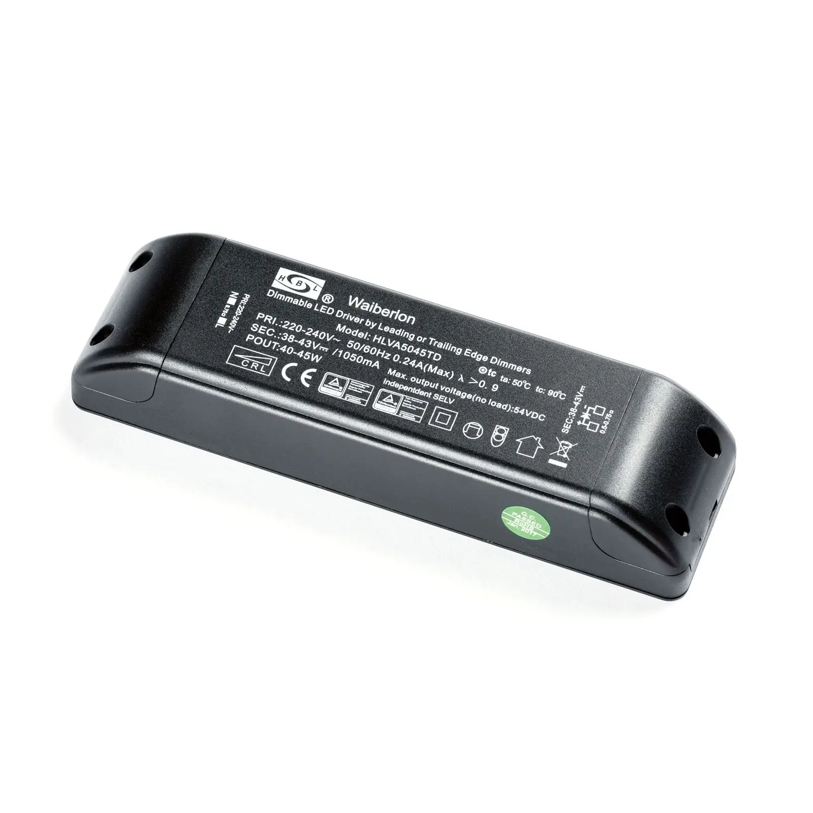 Drajver 45a WAIBERLON HLVA5045TD, 40–45 W, dimabilan