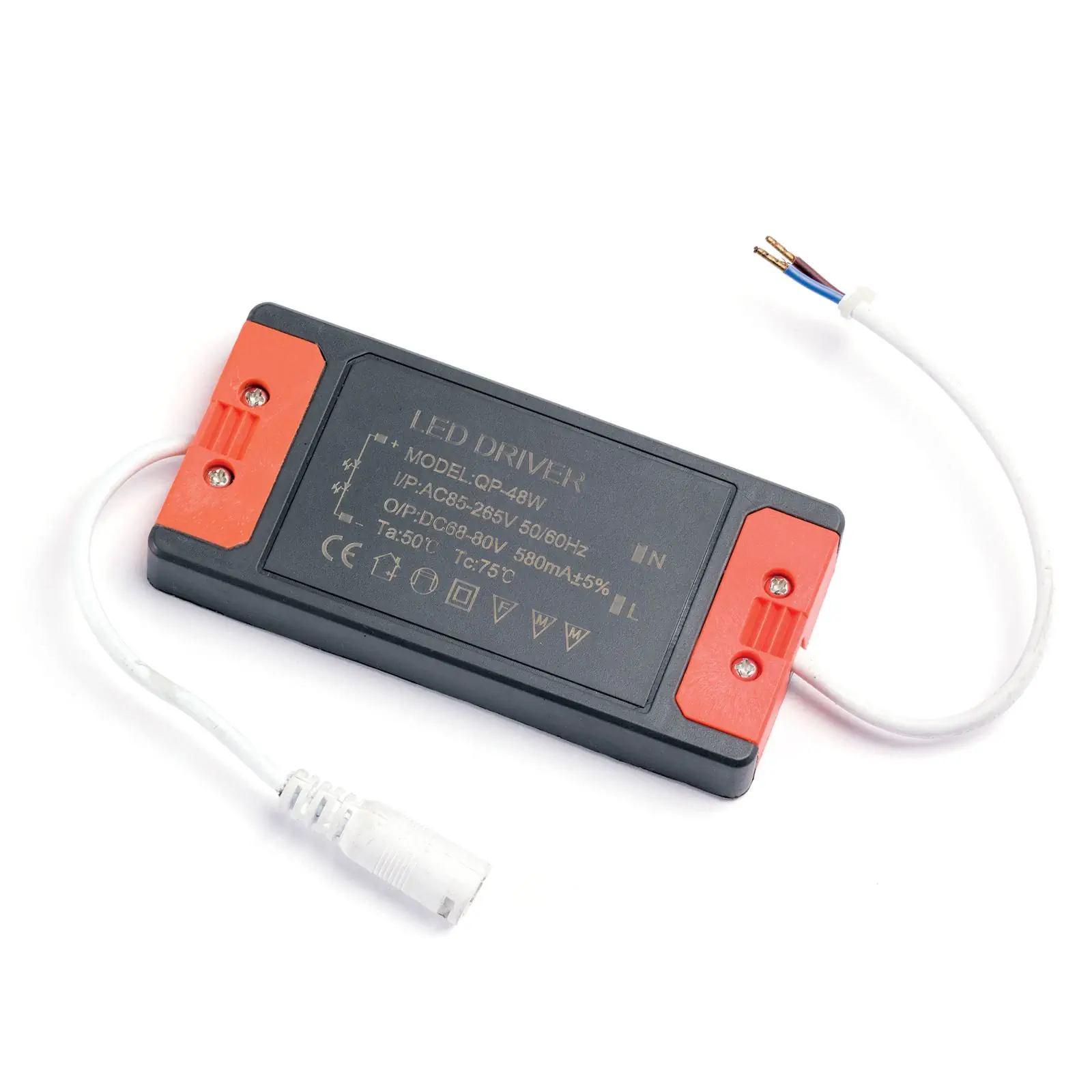 Drajver 48a QUAOPU LED QP-48W 580 mA 68–80 V, dimabilan