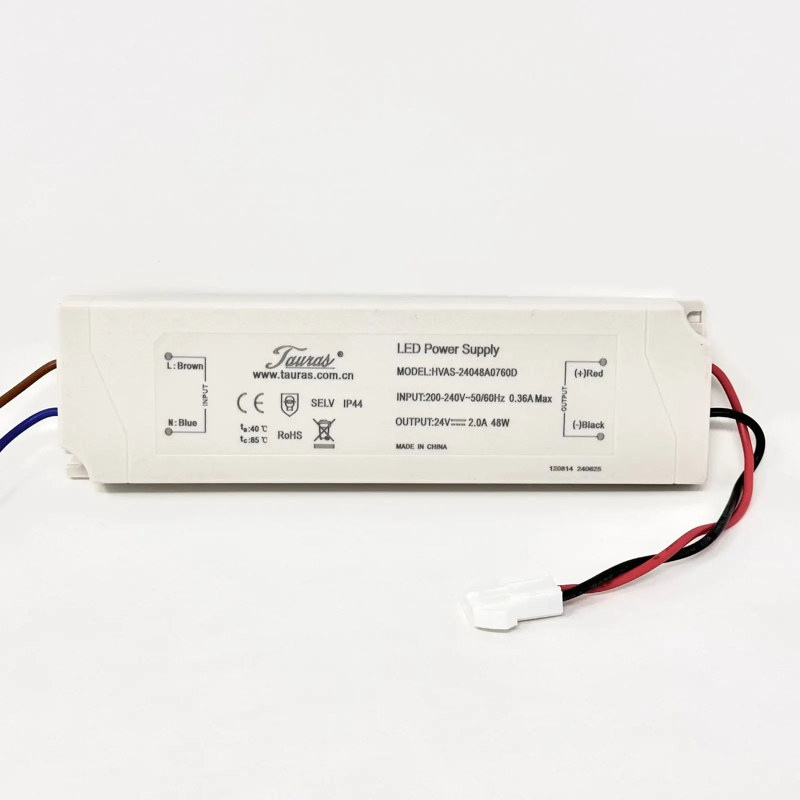 Drajver 48d Tauras HVAS-24048A0760D, 24 V 2000 mA 48 W, nije dimabilan