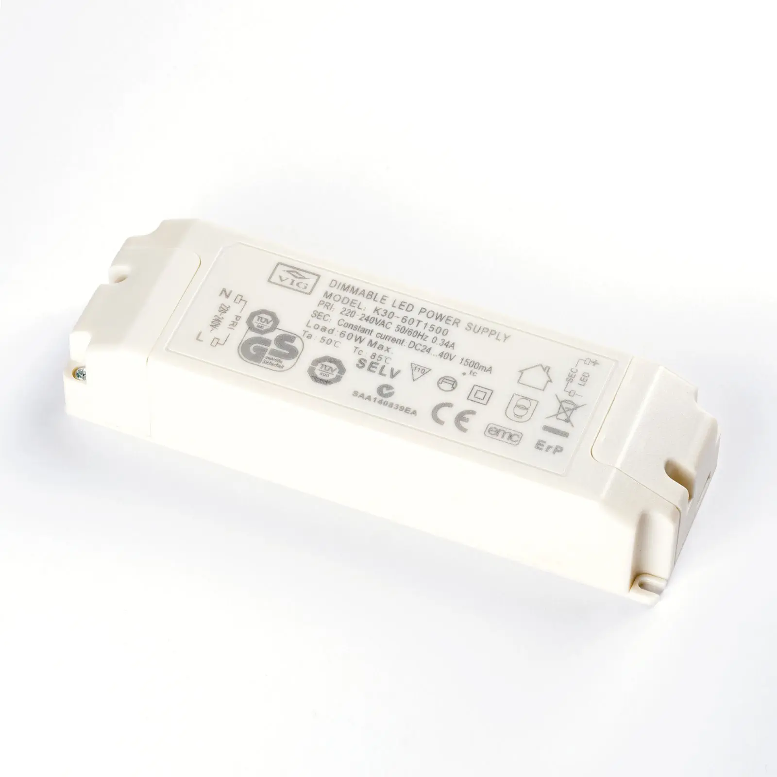 Drajver 60d VIG K30-60T1500 1500 mA 24–40 V, dimabilan