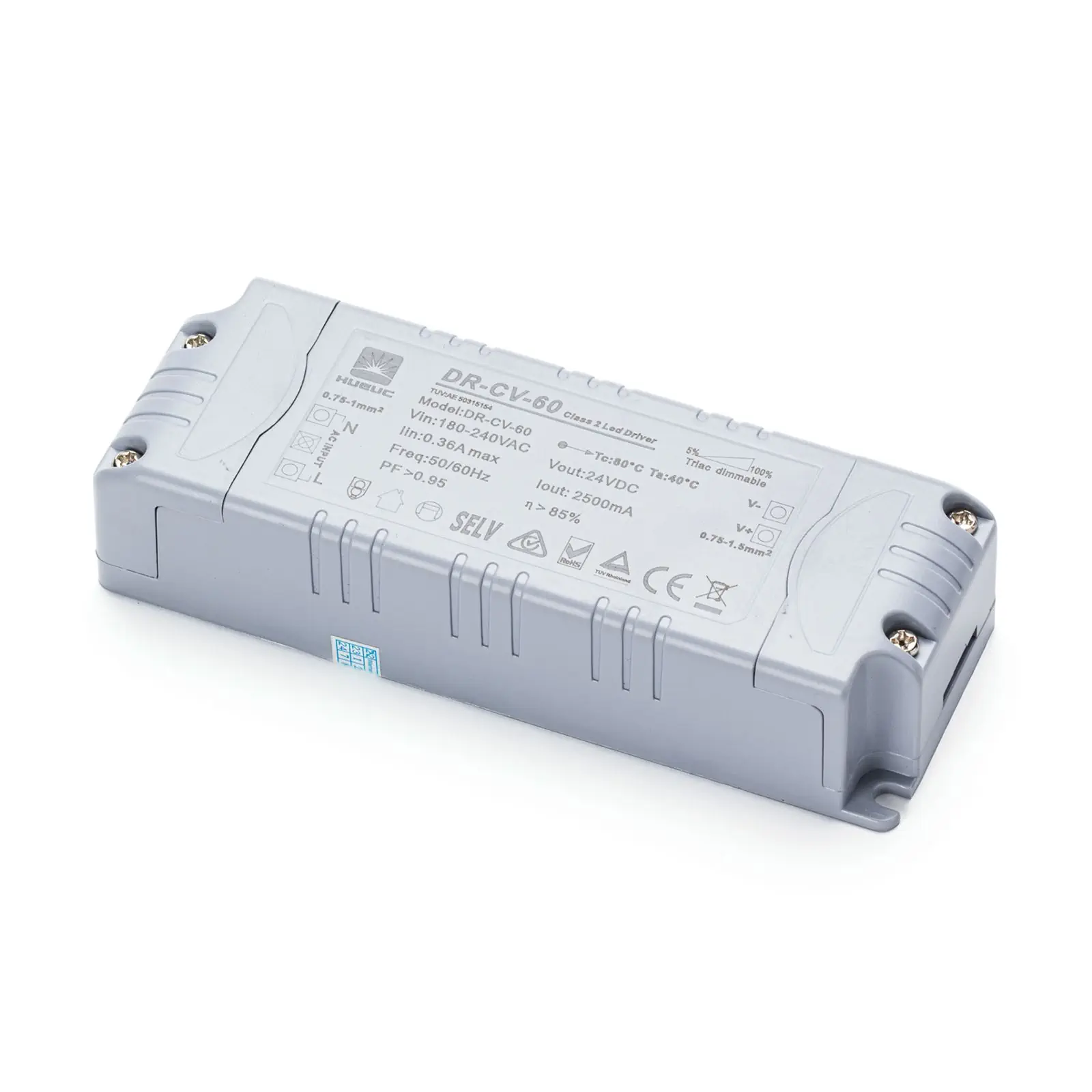 Drajver 60m HUARUI DR-CV-60, 60 W 2500 mA, dimabilan