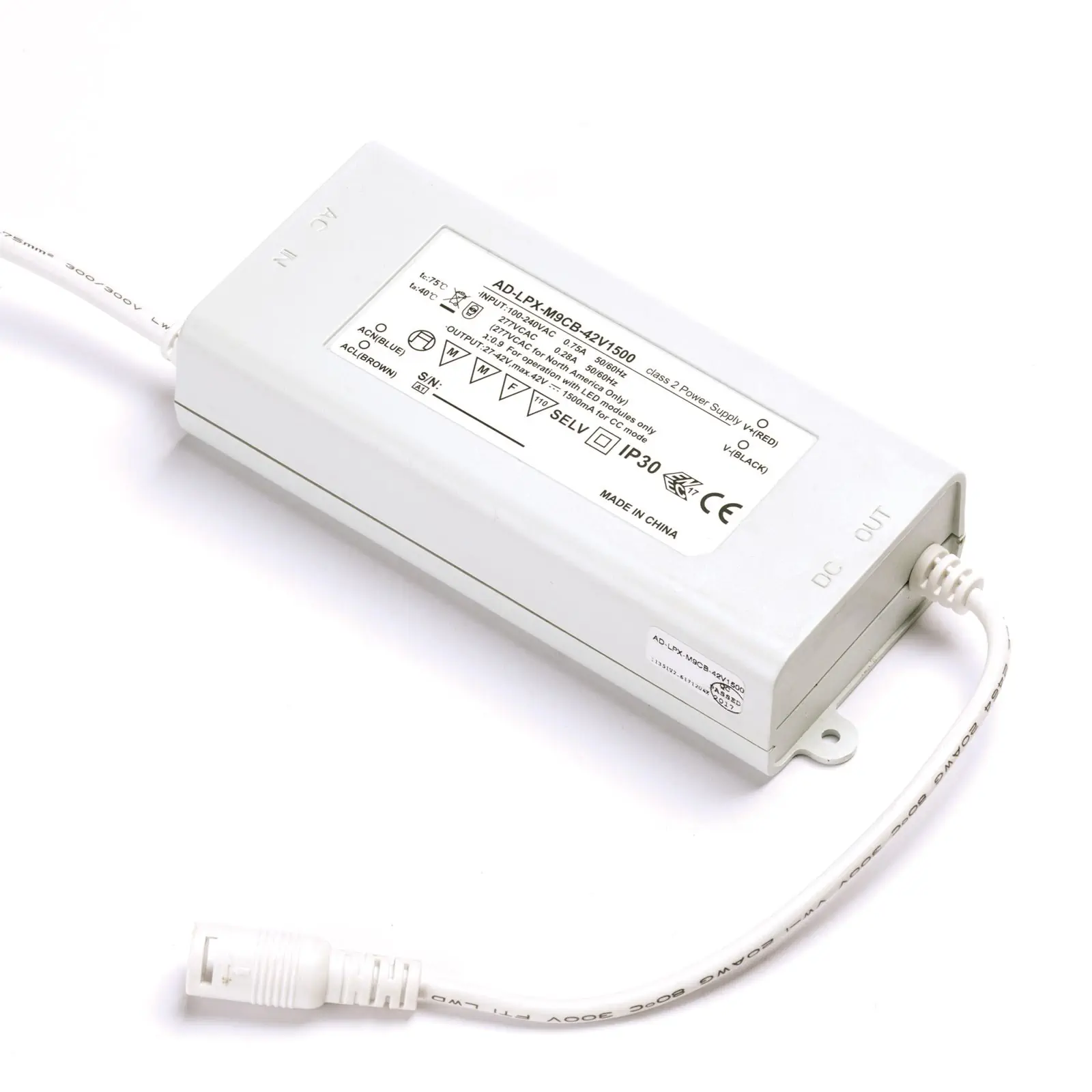 Drajver 63a AD-LPX-M9CB-42V1500, 63 W 1500 mA, nije dimabilan