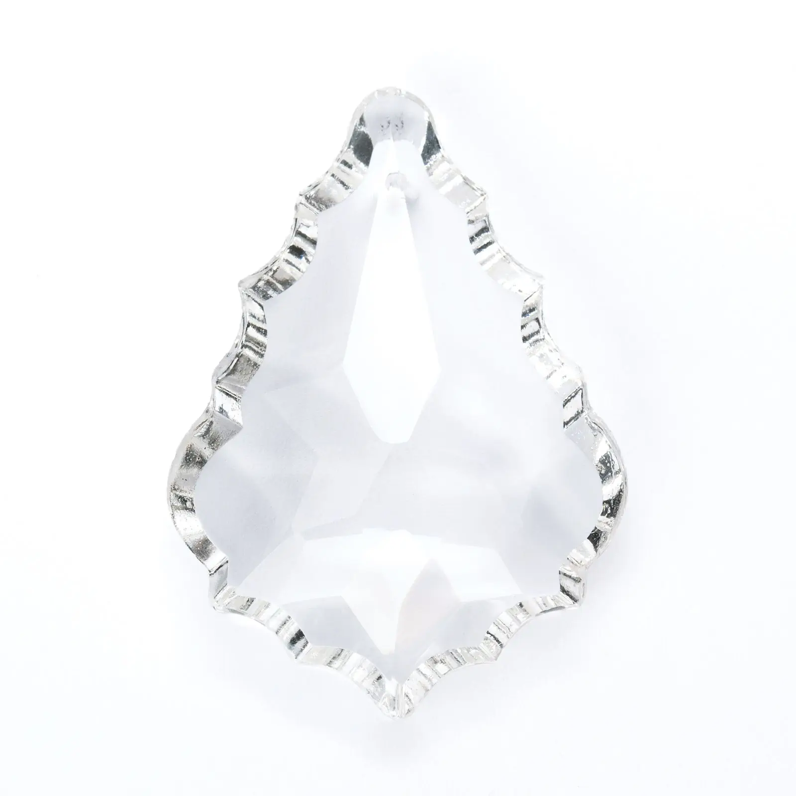 Kristalni privezak od olovnog stakla, 50x35mm, transparentan