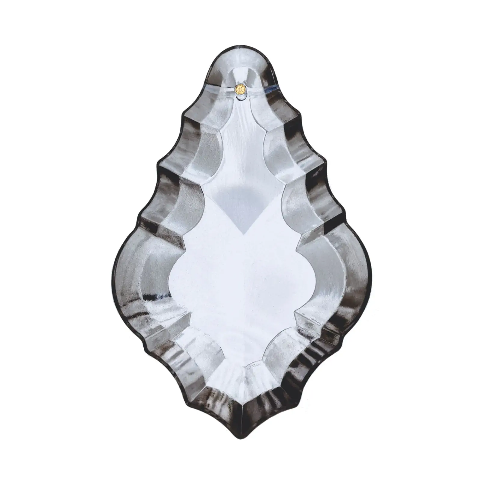 Stakleni visak, presovano staklo, 76x49 mm