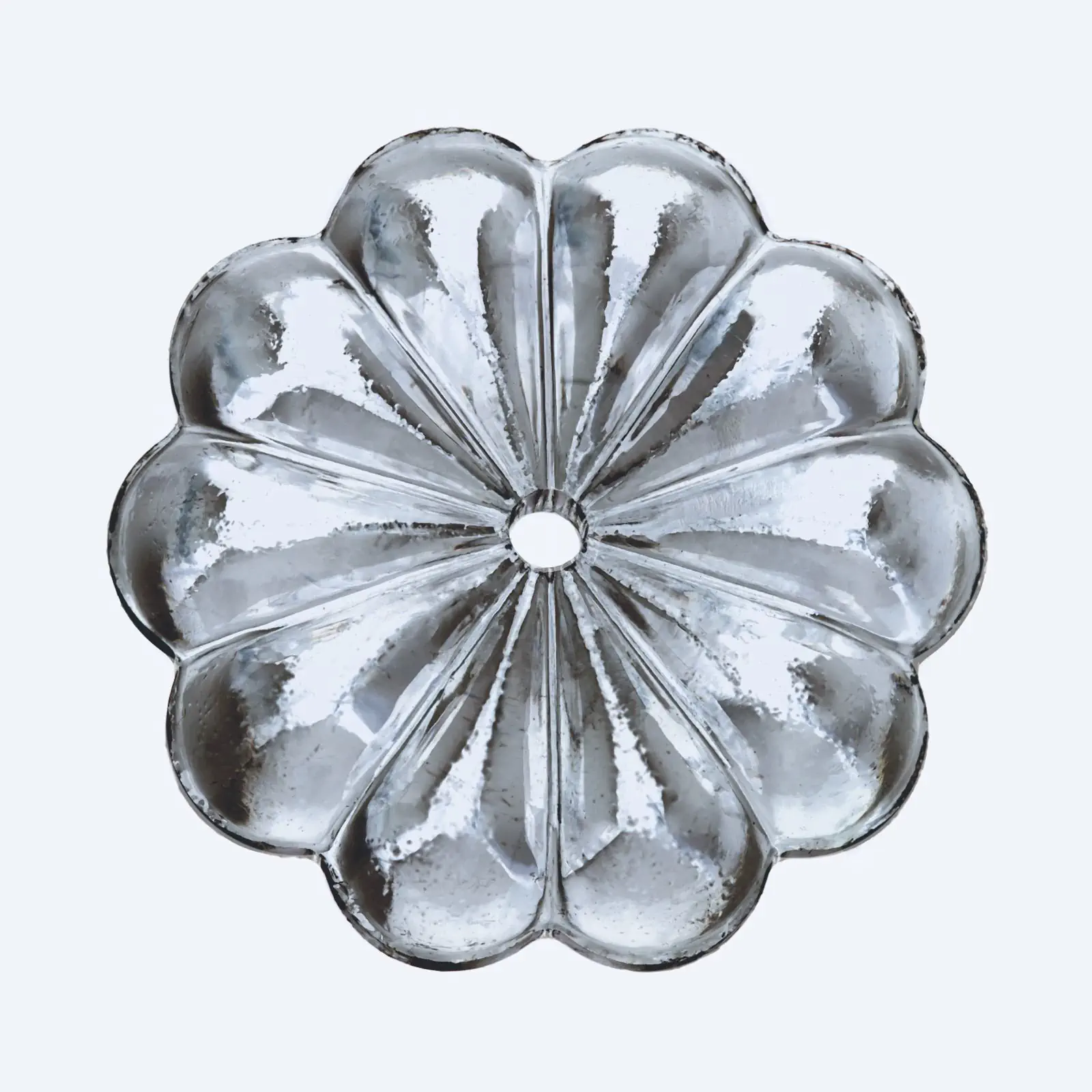 Kristalna rozetna, 25mm, transparentna