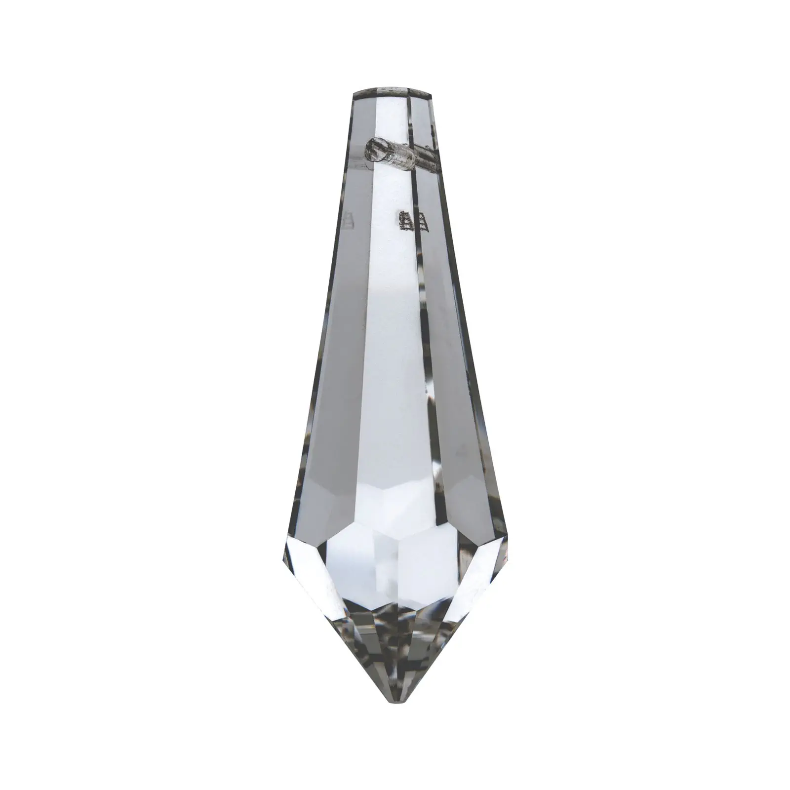 Kristal za luster – šiljati kamen STRASS® Swarovski® Crystal, 38 × 14 mm, transparentni