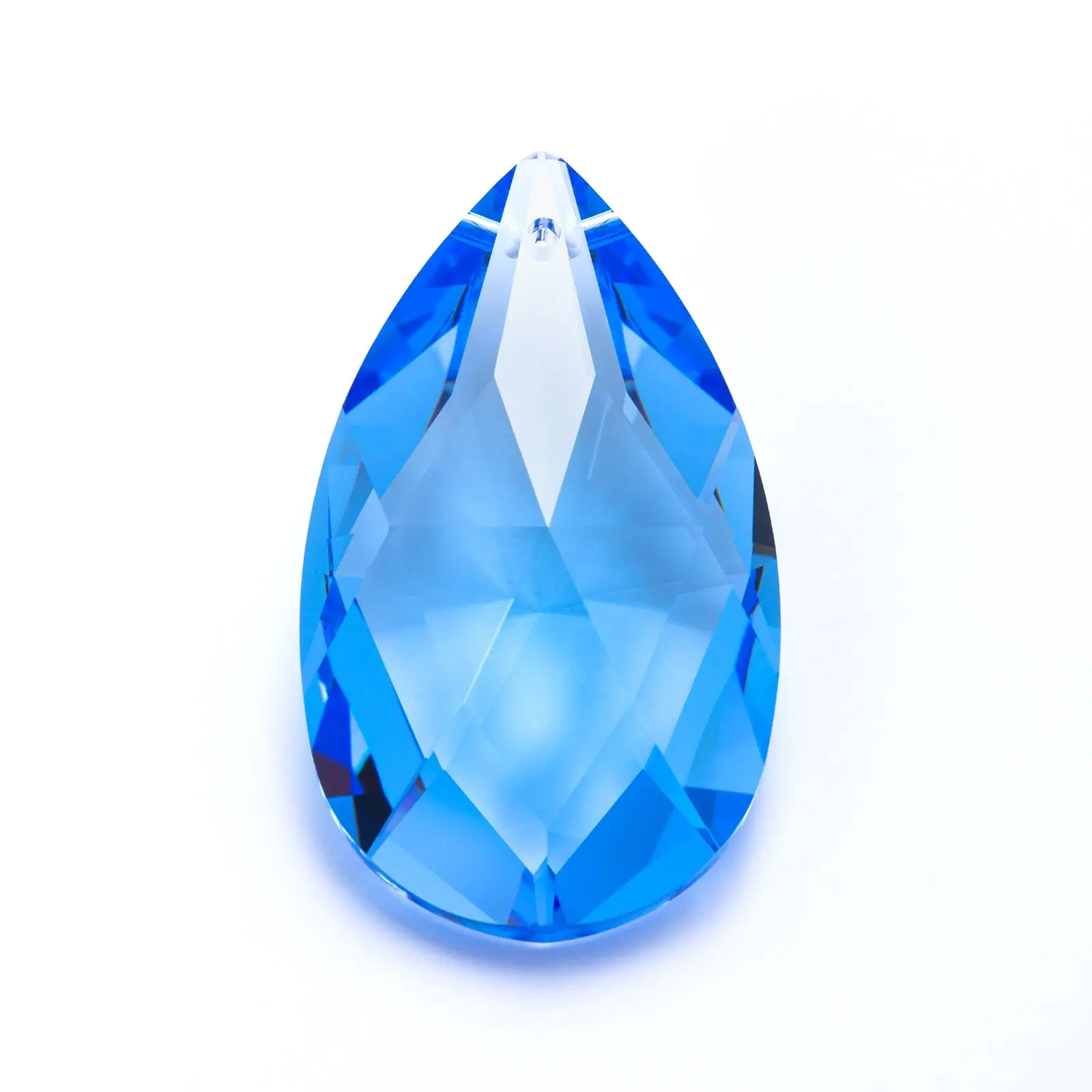 Kristal za luster – badem 8721, STRASS® Swarovski® Crystal, 50 × 29 mm, plavi