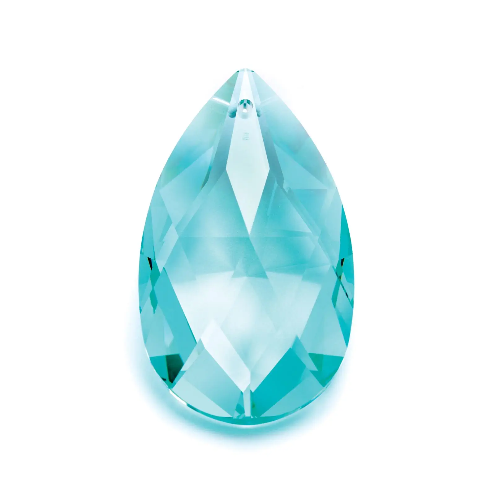 Kristal za luster – badem 8721, STRASS® Swarovski® Crystal, 50 × 29 mm, zeleni