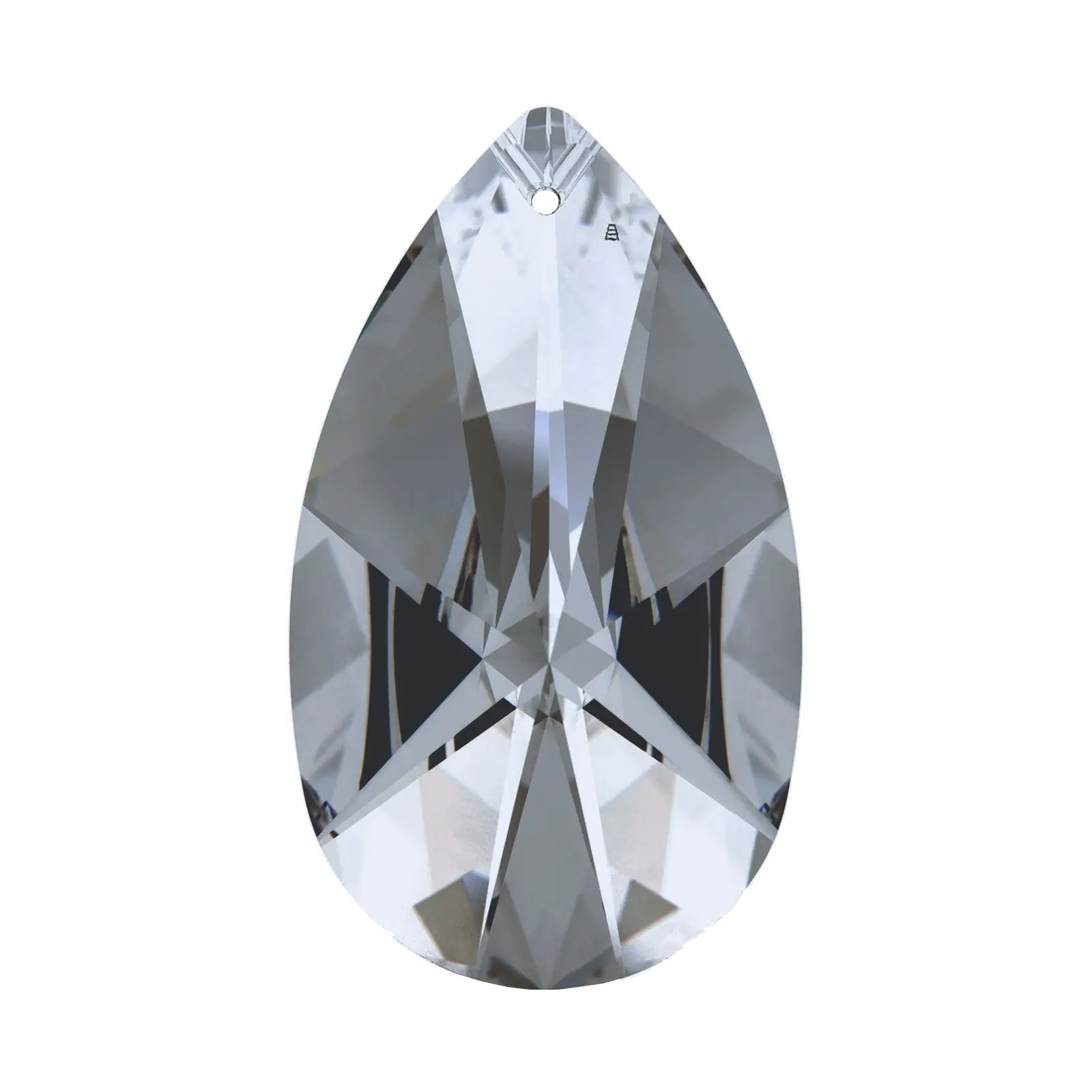 Kristal za luster almond 8731, STRASS® Swarovski® kristal, 63×37 mm, transparentan